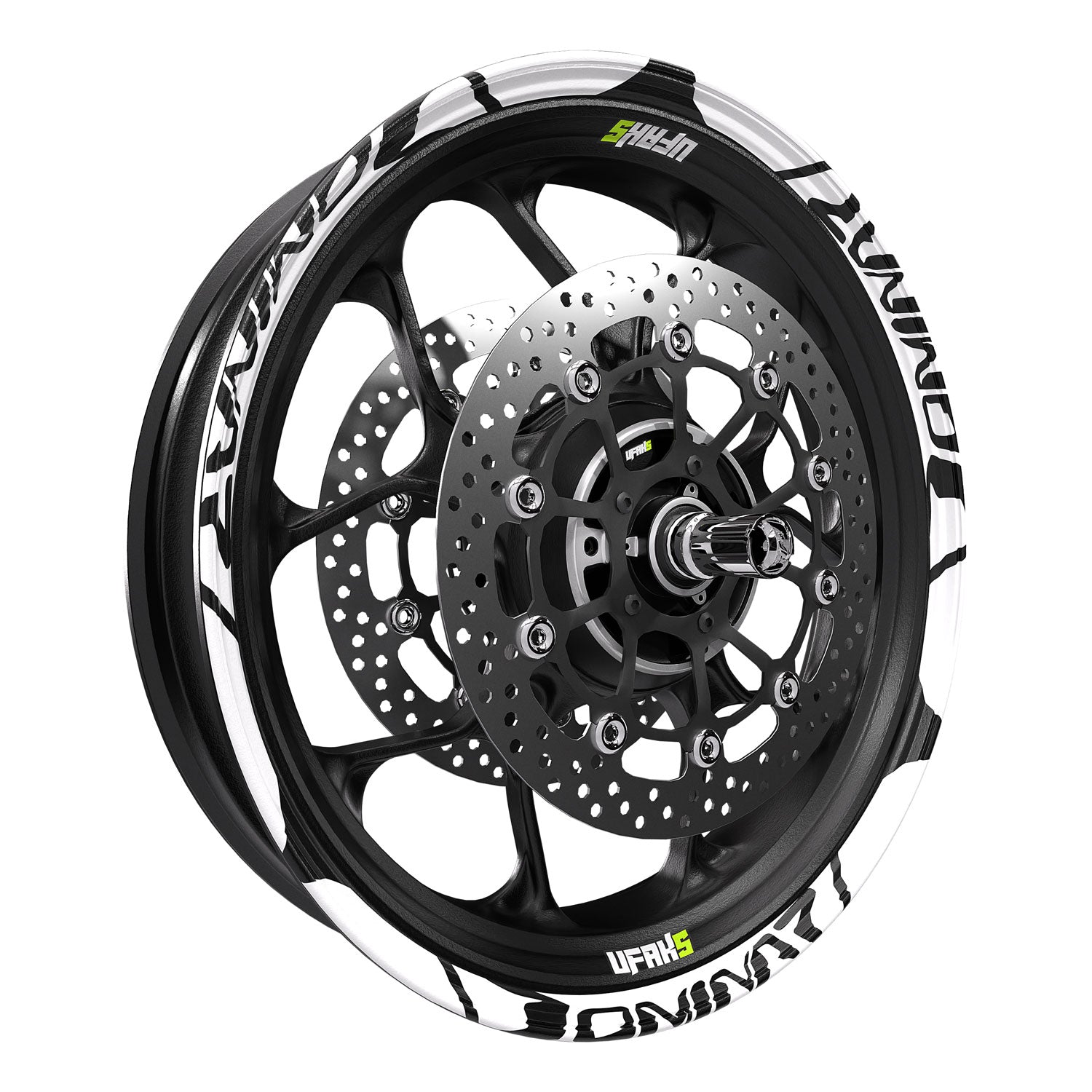 Bajaj Dominar Jant Şeridi #renk_fosforlu beyaz
