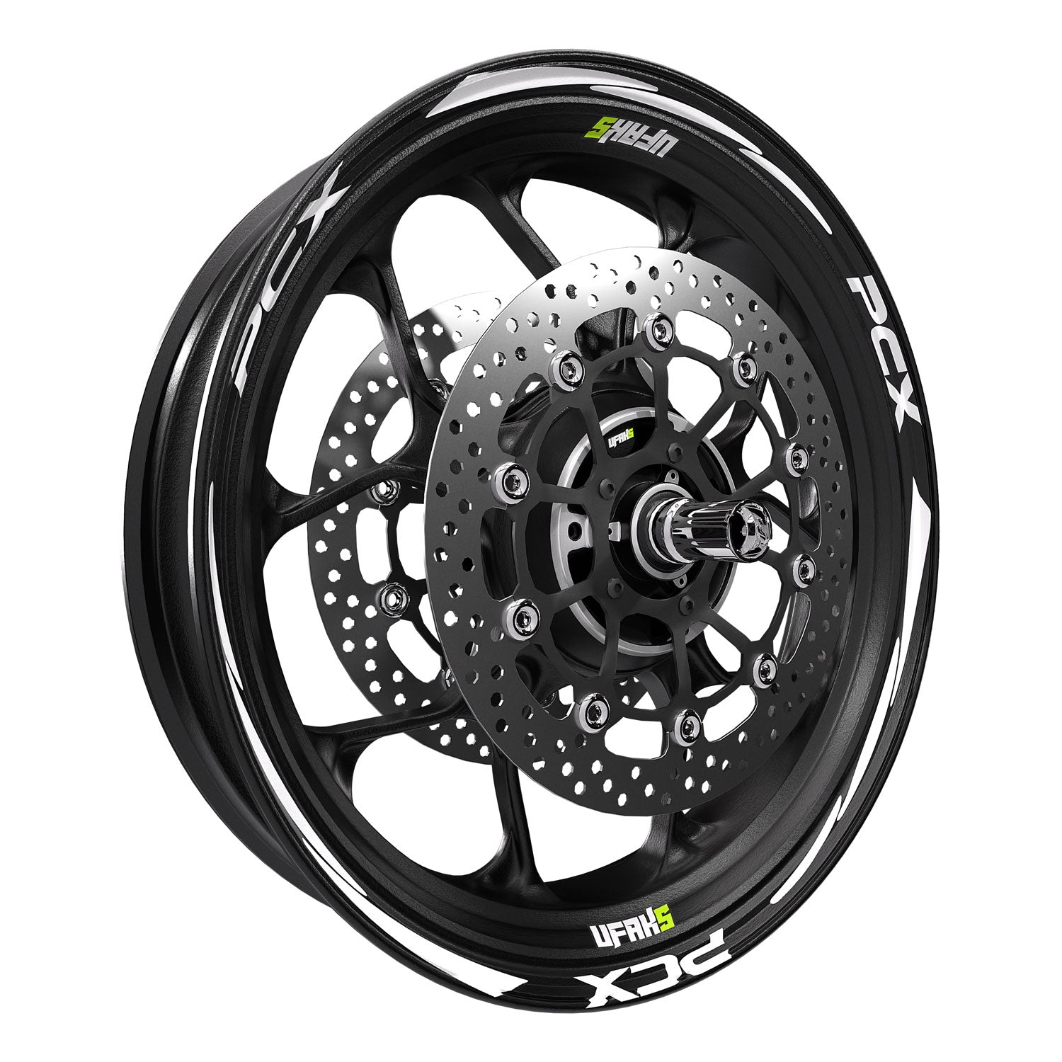 Honda PCX Jant Şeridi #renk_fosforlu beyaz