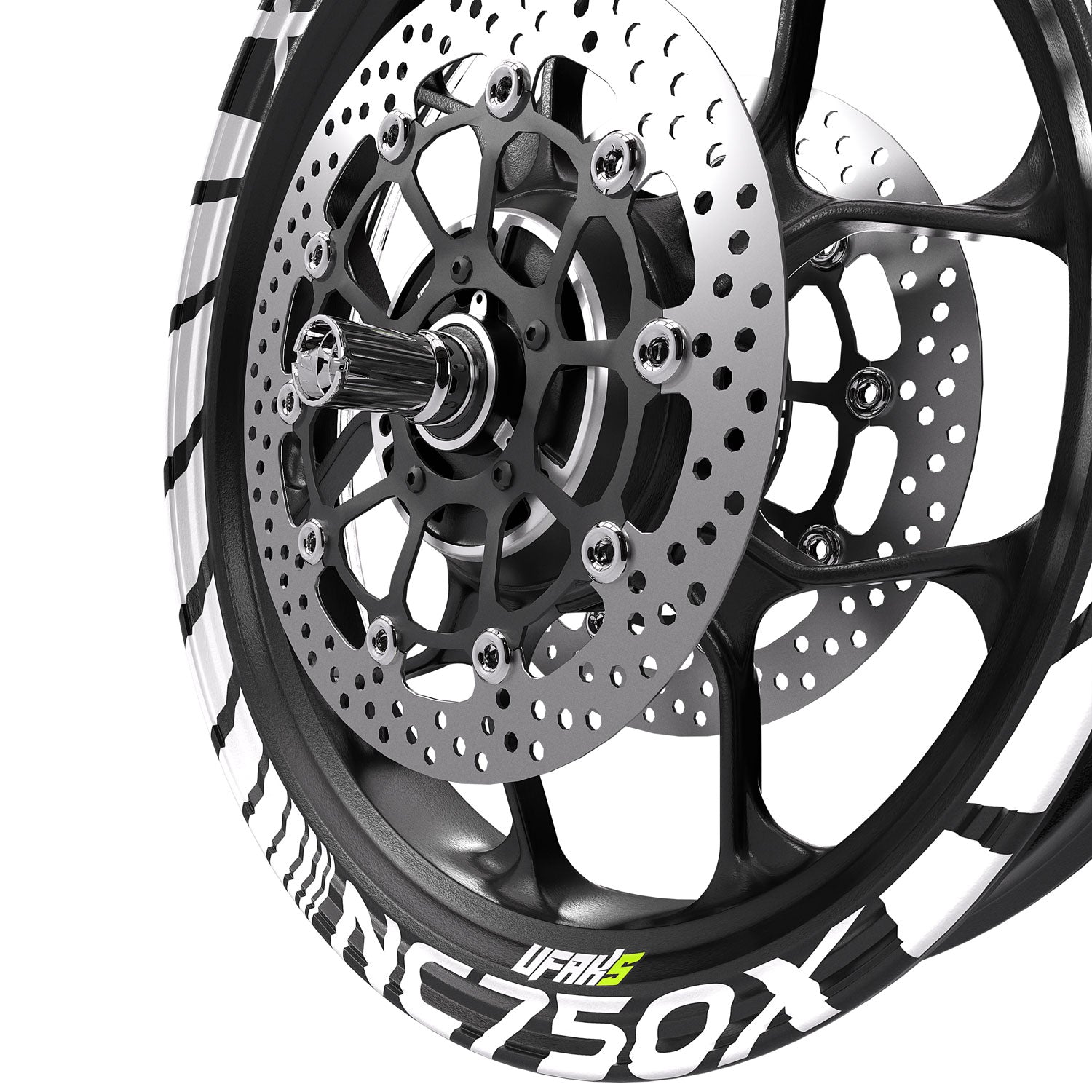 Honda NC750x Jant Şeridi #renk_fosforlu beyaz