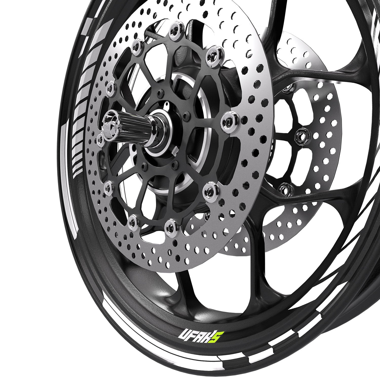 Honda Forza Racing Jant Şeridi #renk_beyaz