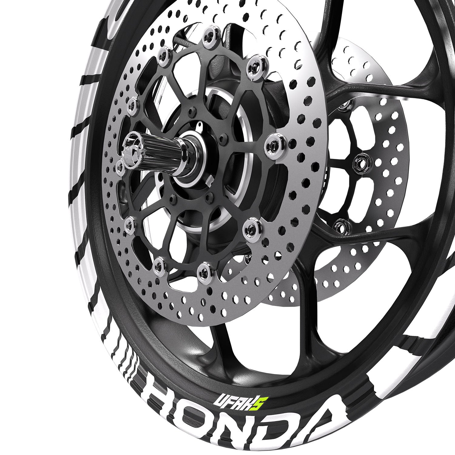 Honda CBR Jant Şeridi #renk_fosforlu beyaz