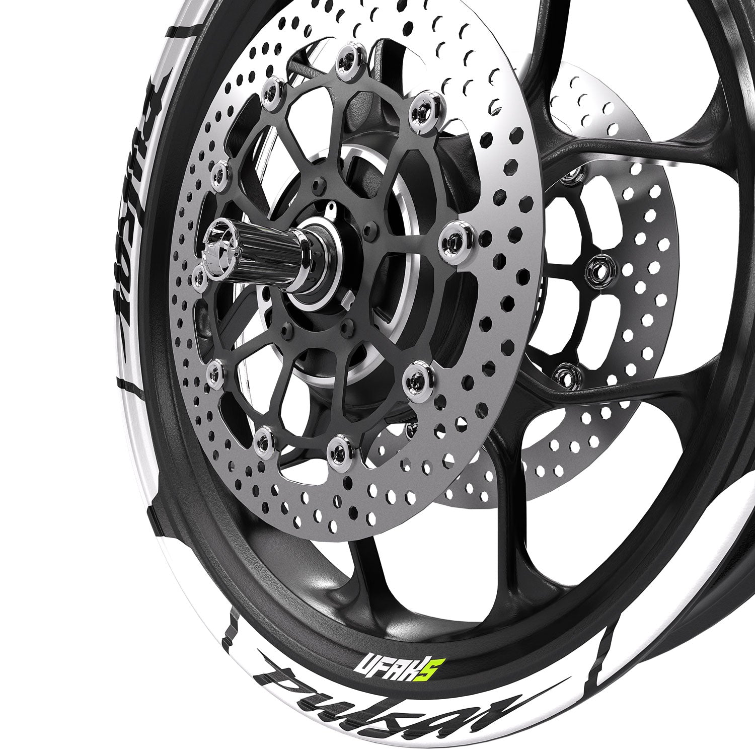 Bajaj Pulsar Jant Şeridi #renk_beyaz