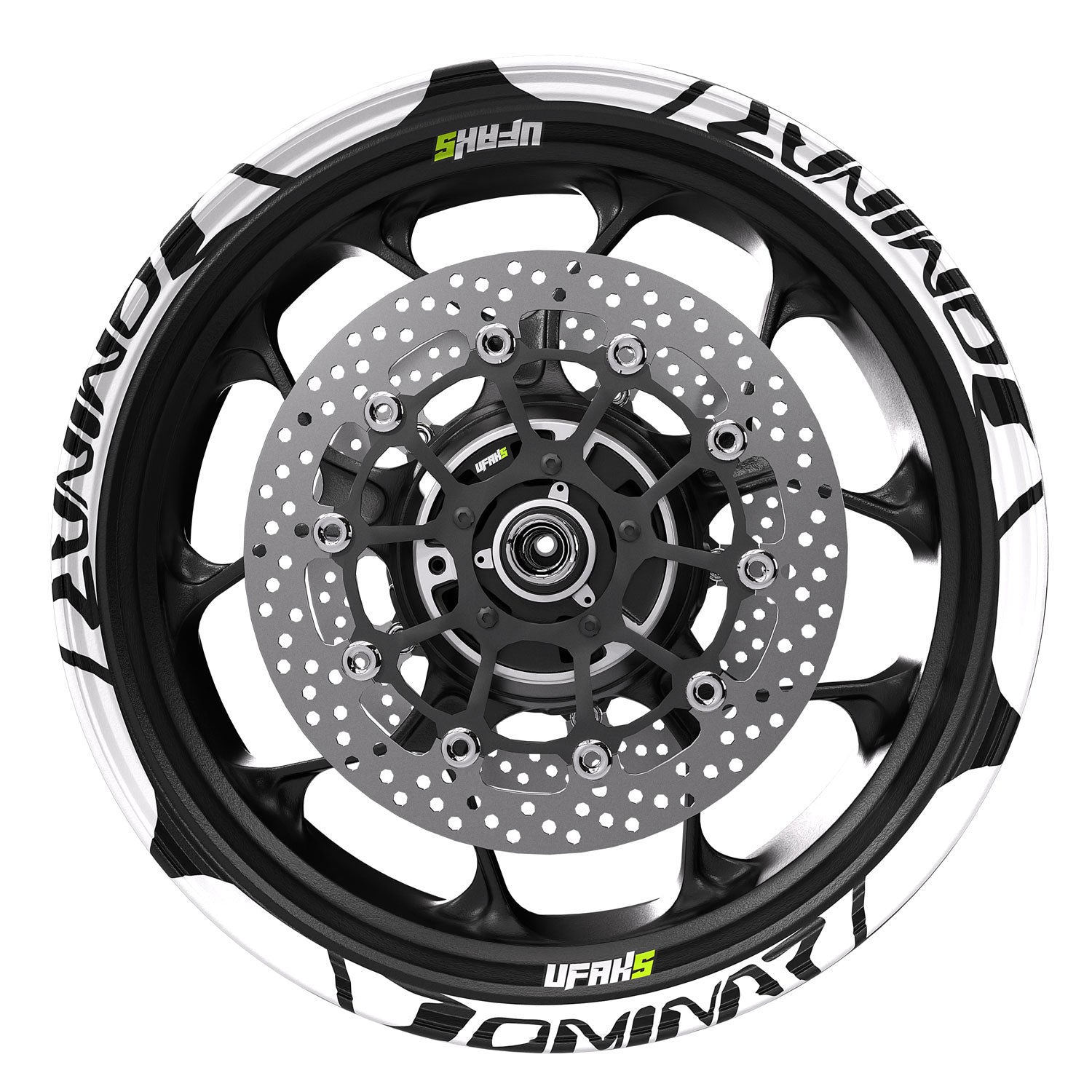 Bajaj Dominar Jant Şeridi #renk_fosforlu beyaz