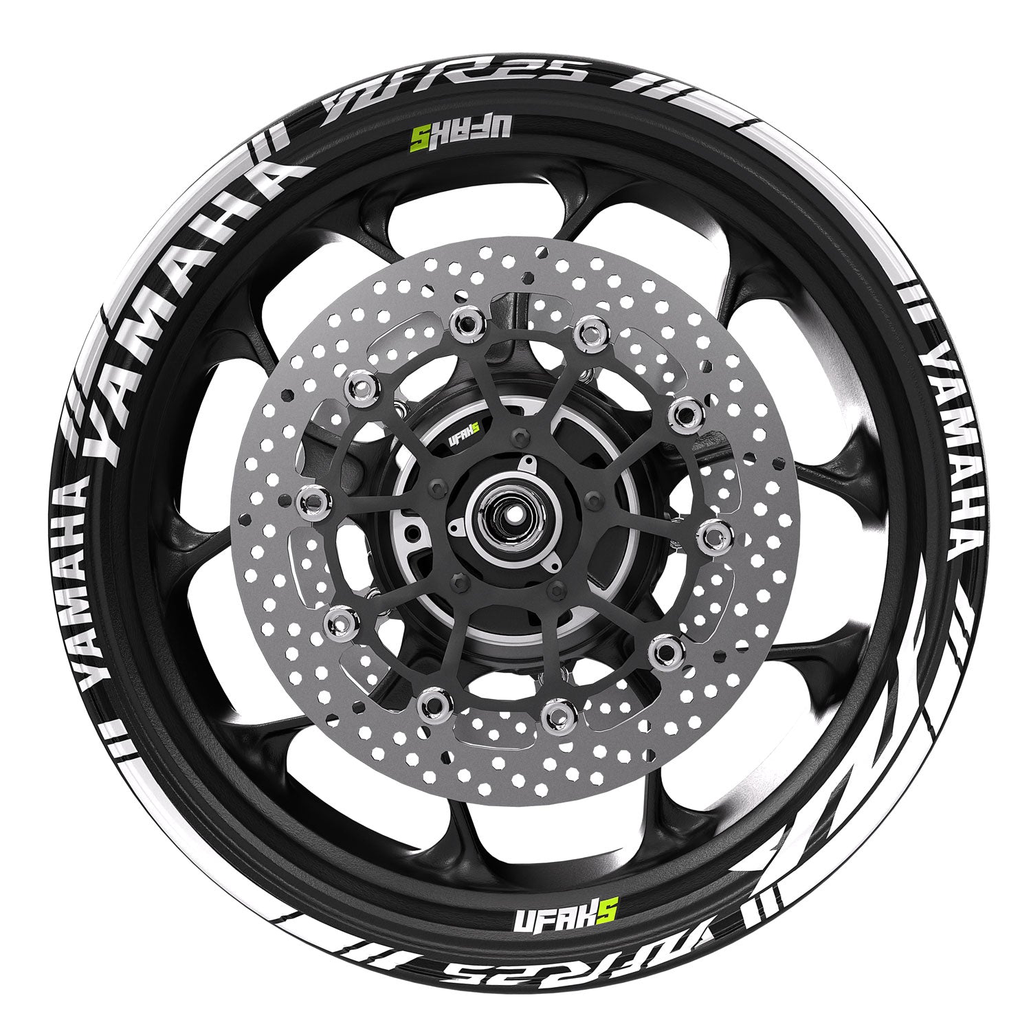 Yamaha YZF R25 Jant Şeridi #renk_beyaz