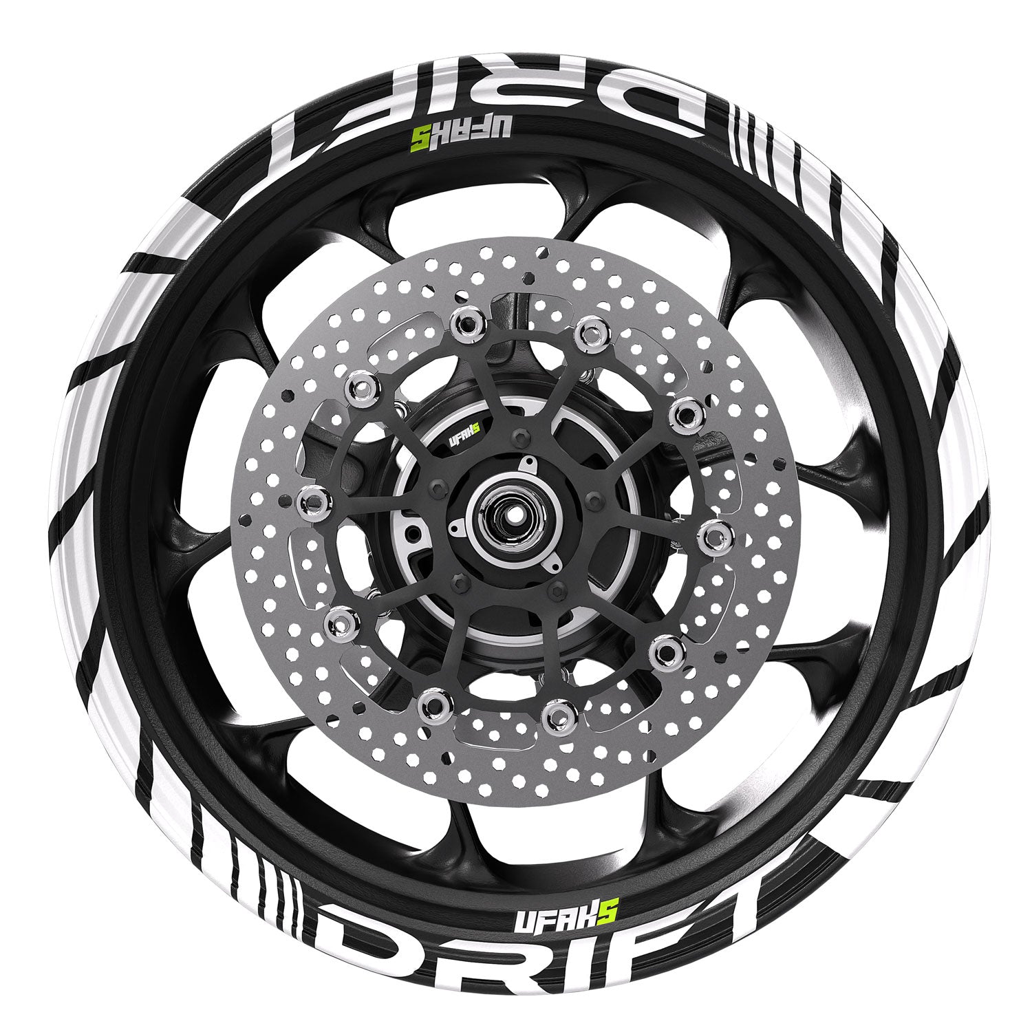Mondial Drift Jant Şeridi #renk_fosforlu beyaz
