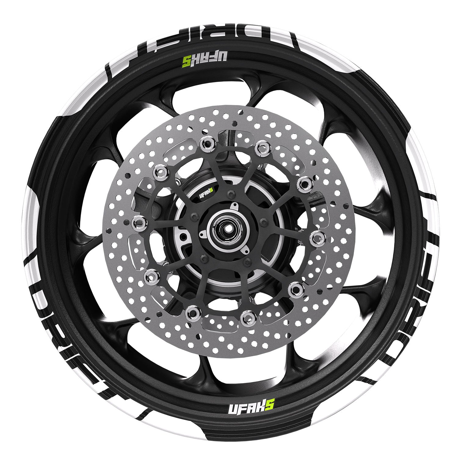 Mondial Drift Spor Jant Şeridi #renk_fosforlu beyaz