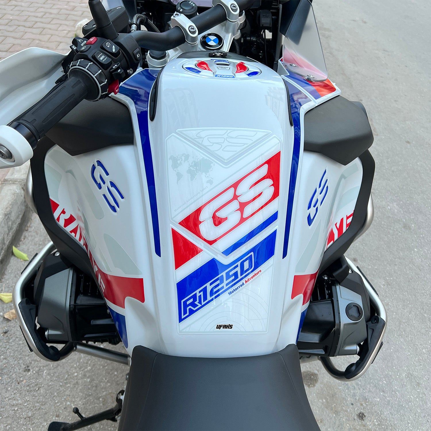 BMW R 1250 GS Motorrad Adventure Sport Tank Pad Set (2013-2023)