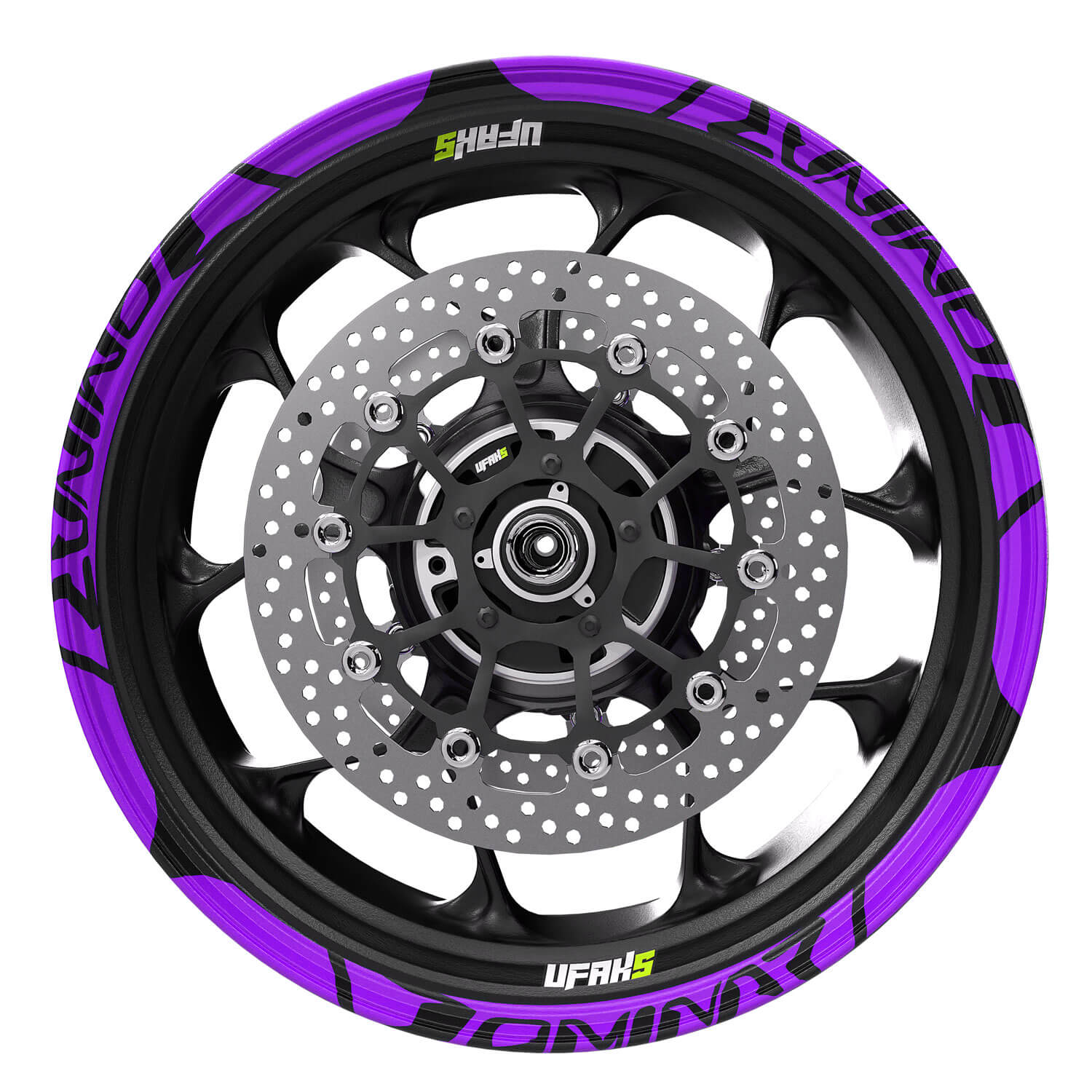 Bajaj Dominar Jant Şeridi #renk_mor