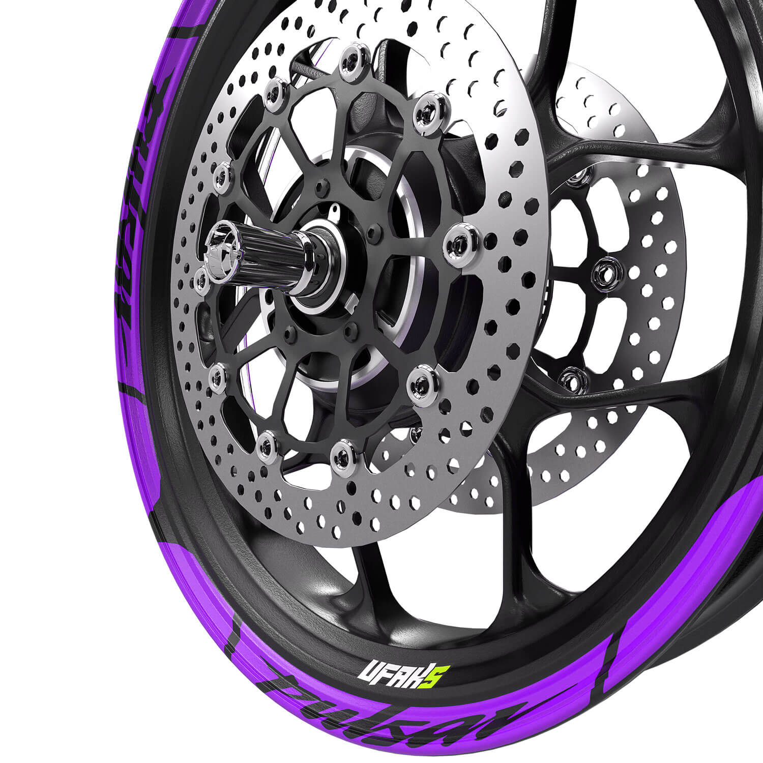 Bajaj Pulsar Jant Şeridi #renk_mor