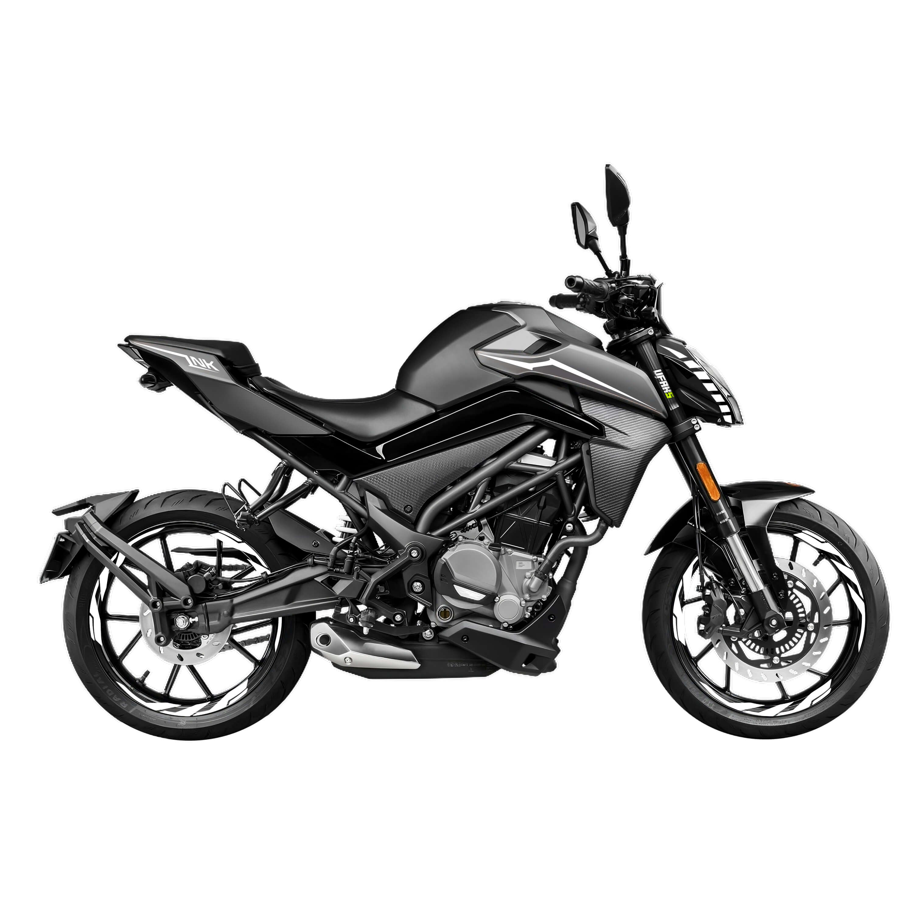 CF Moto 250 NK Sticker Seti (2023) #renk_beyaz