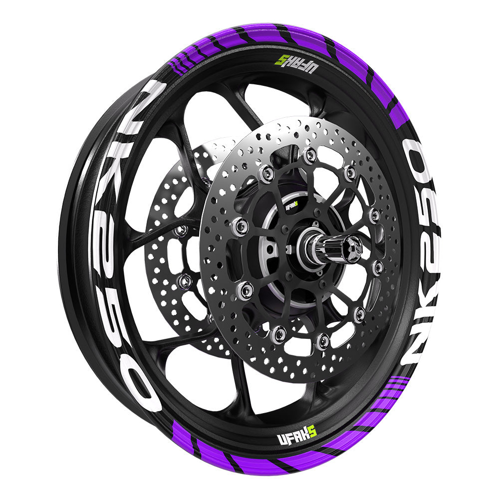CFMOTO 250 NK Geniş Jant Şeridi #renk_mor
