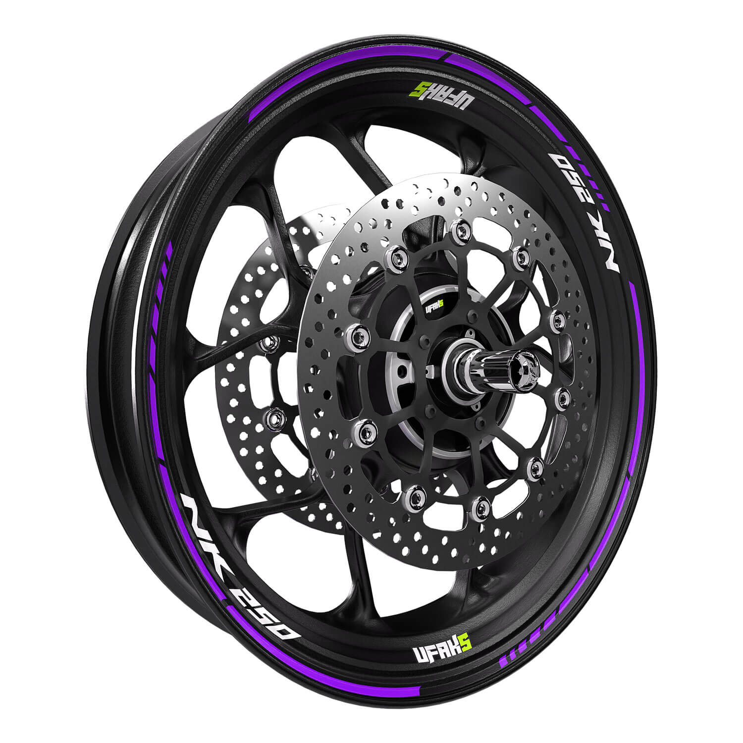 CFMOTO 250 NK Jant Şeridi #renk_mor