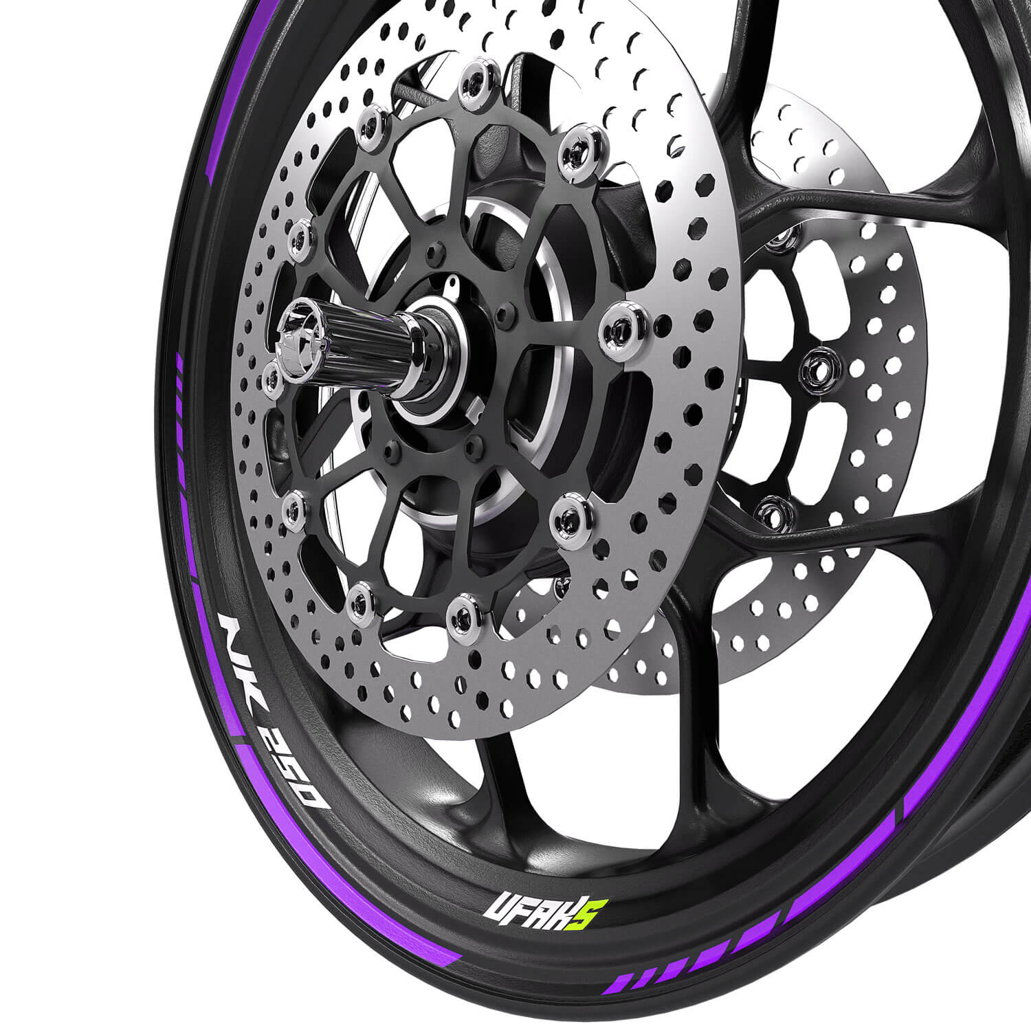 CFMOTO 250 NK Jant Şeridi #renk_mor