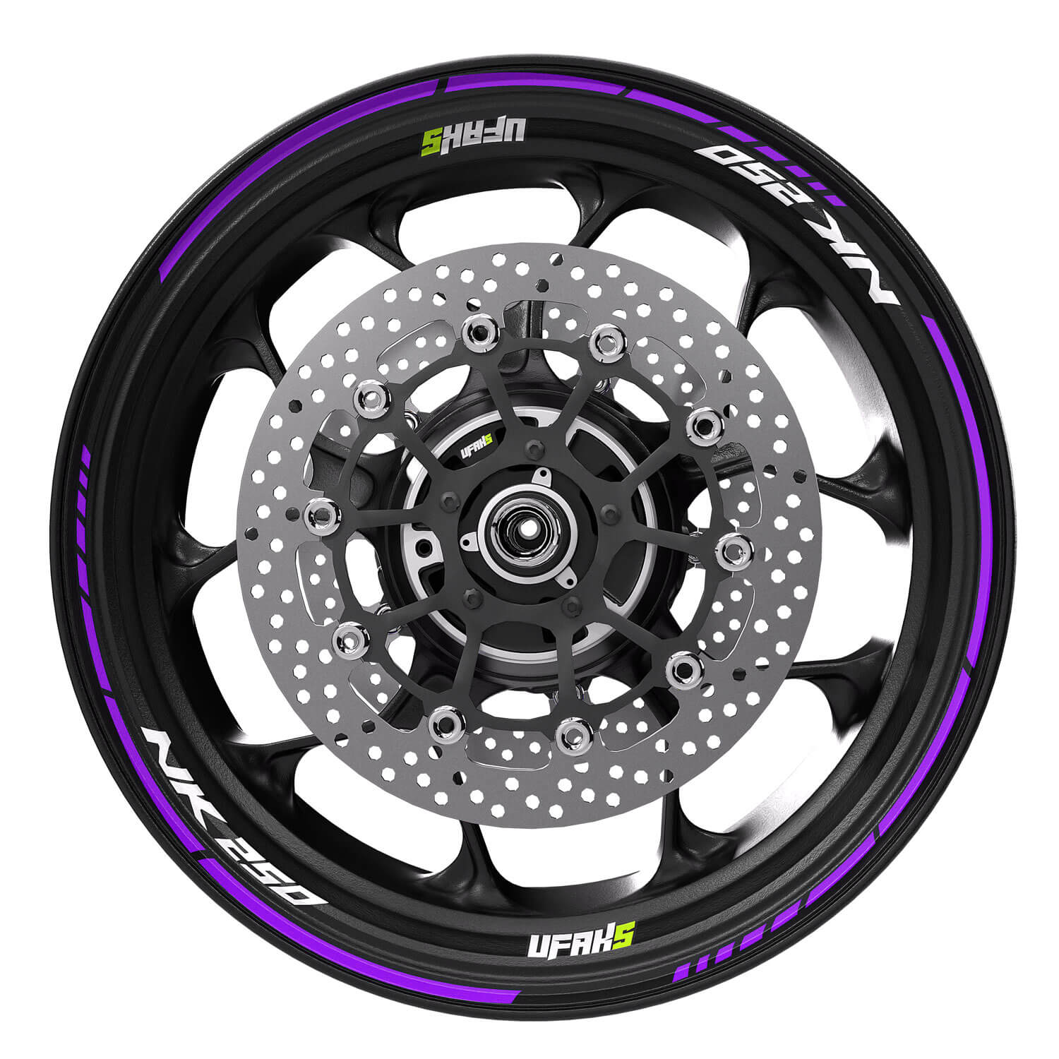 CFMOTO 250 NK Jant Şeridi #renk_mor