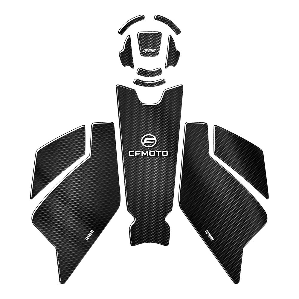 CFMOTO 250 NK Karbon Tank Pad Set (2023)