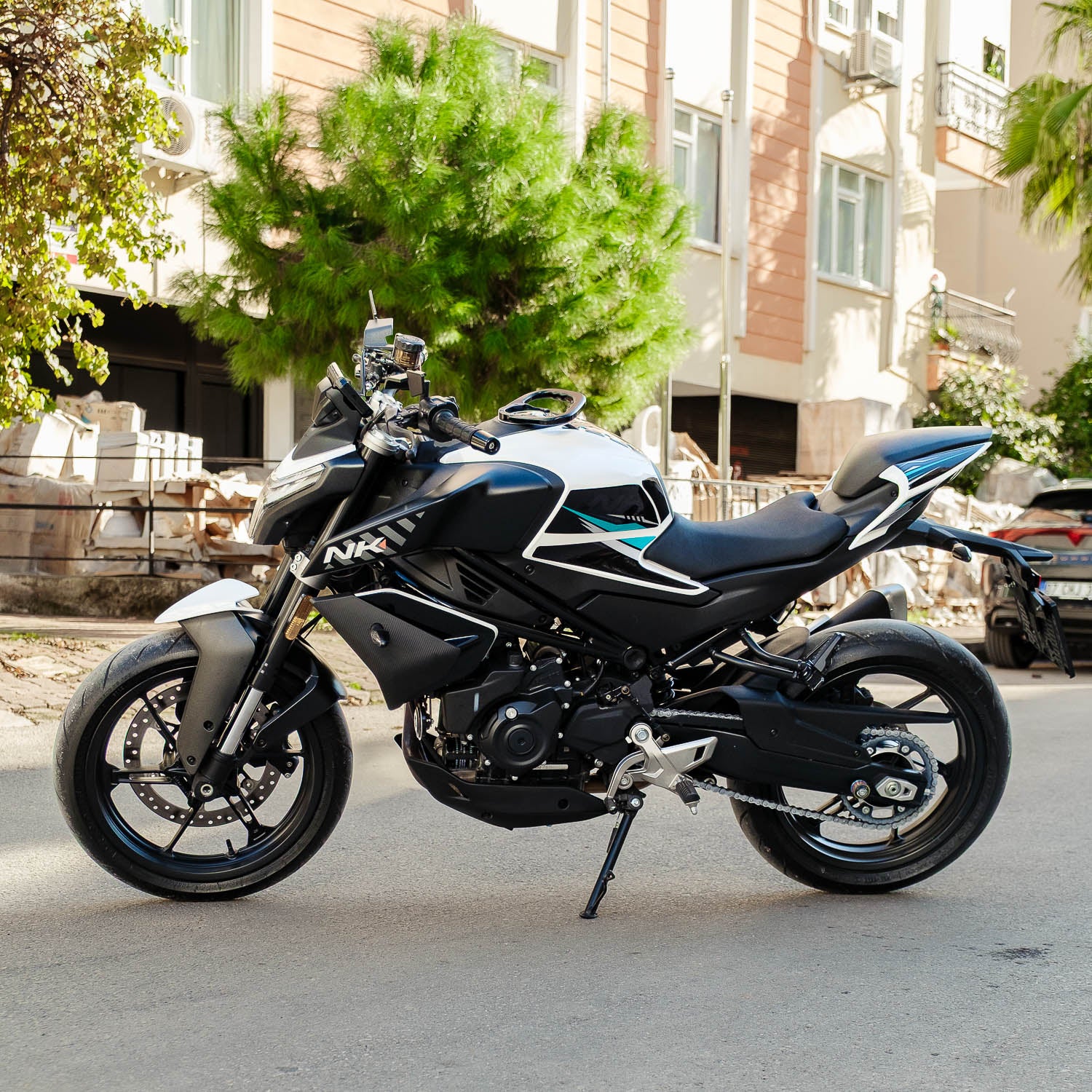 CFMOTO 450 NK Sharp Tank Pad Set (2024-2025)