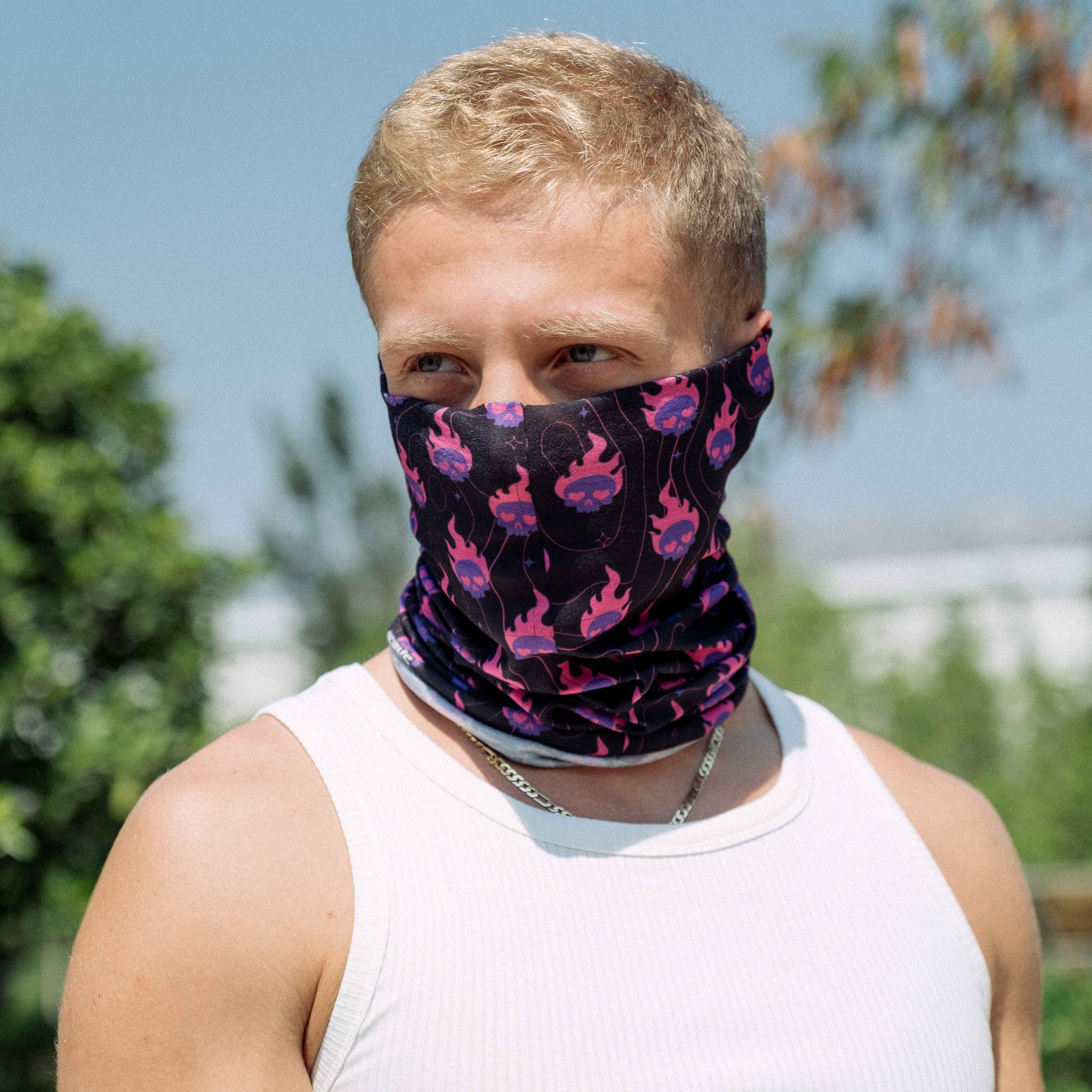 Cute Skull Desenli Buff Bandana