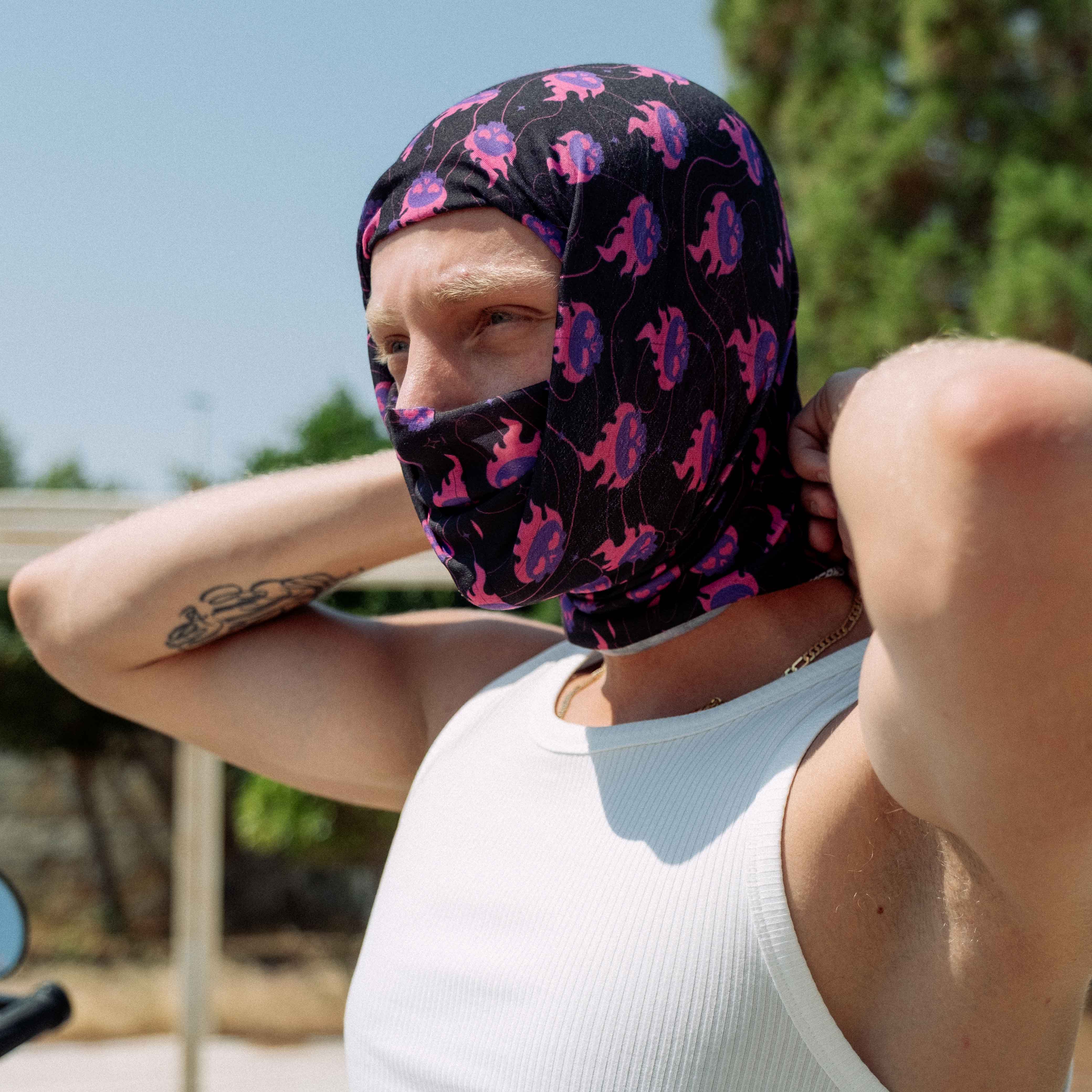 Cute Skull Desenli Buff Bandana