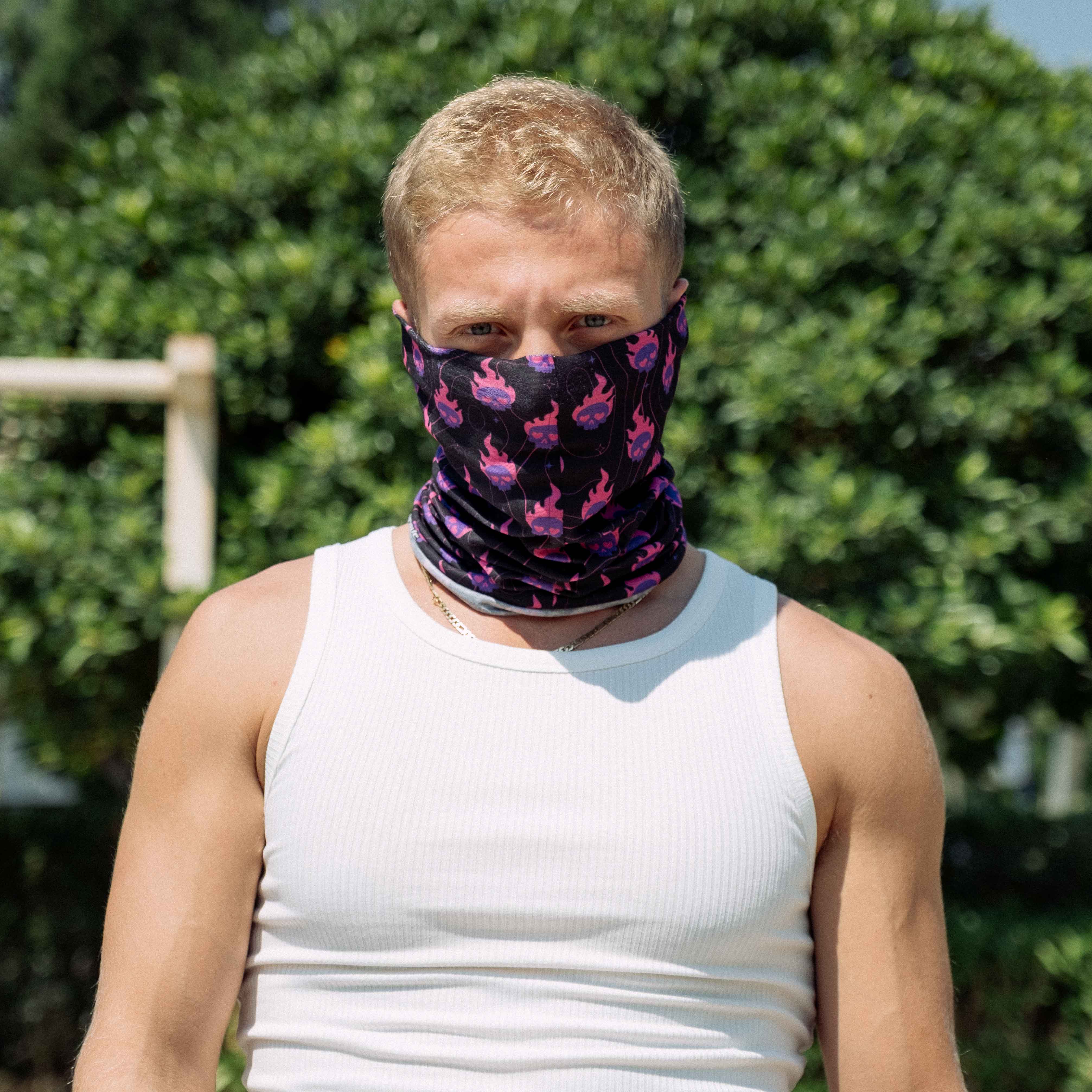 Cute Skull Desenli Buff Bandana