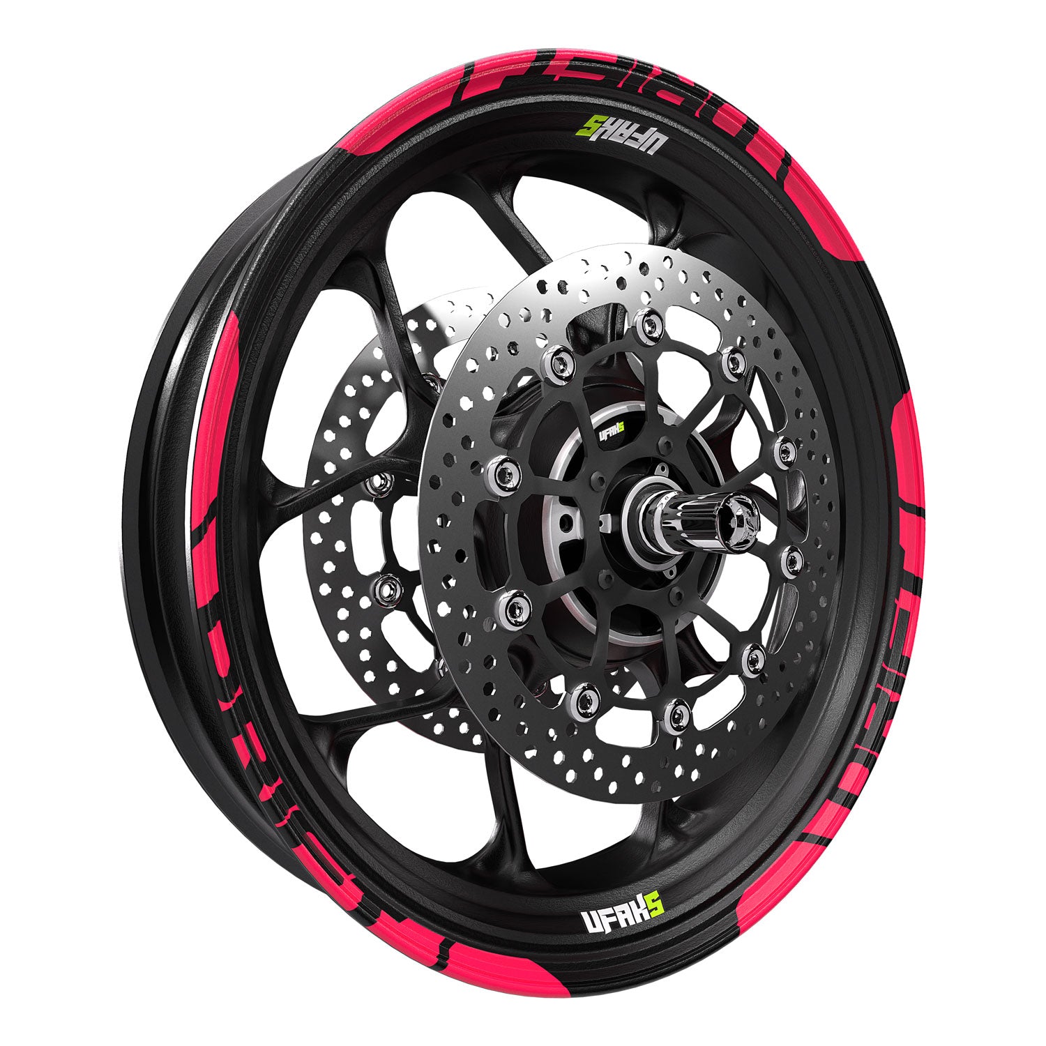 Mondial Drift Spor Jant Şeridi #renk_florasan pembe