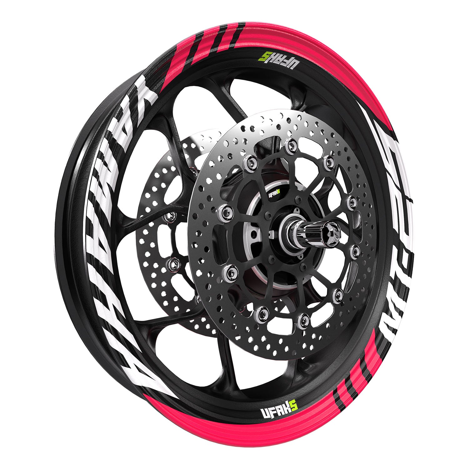 Yamaha MT-25 Jant Şeridi #renk_florasan pembe