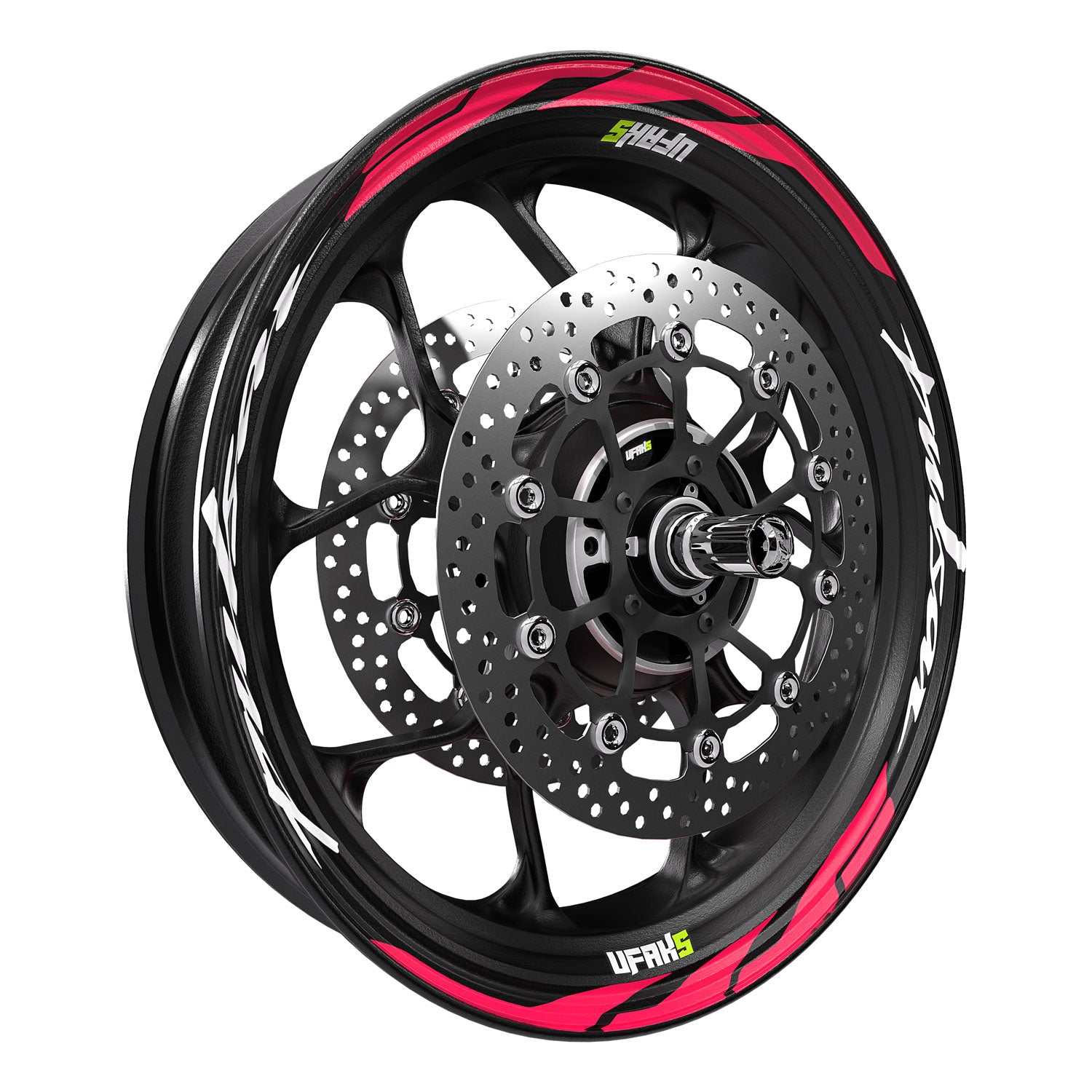 Bajaj Pulsar Tasarımlı Jant Şeridi #renk_florasan pembe