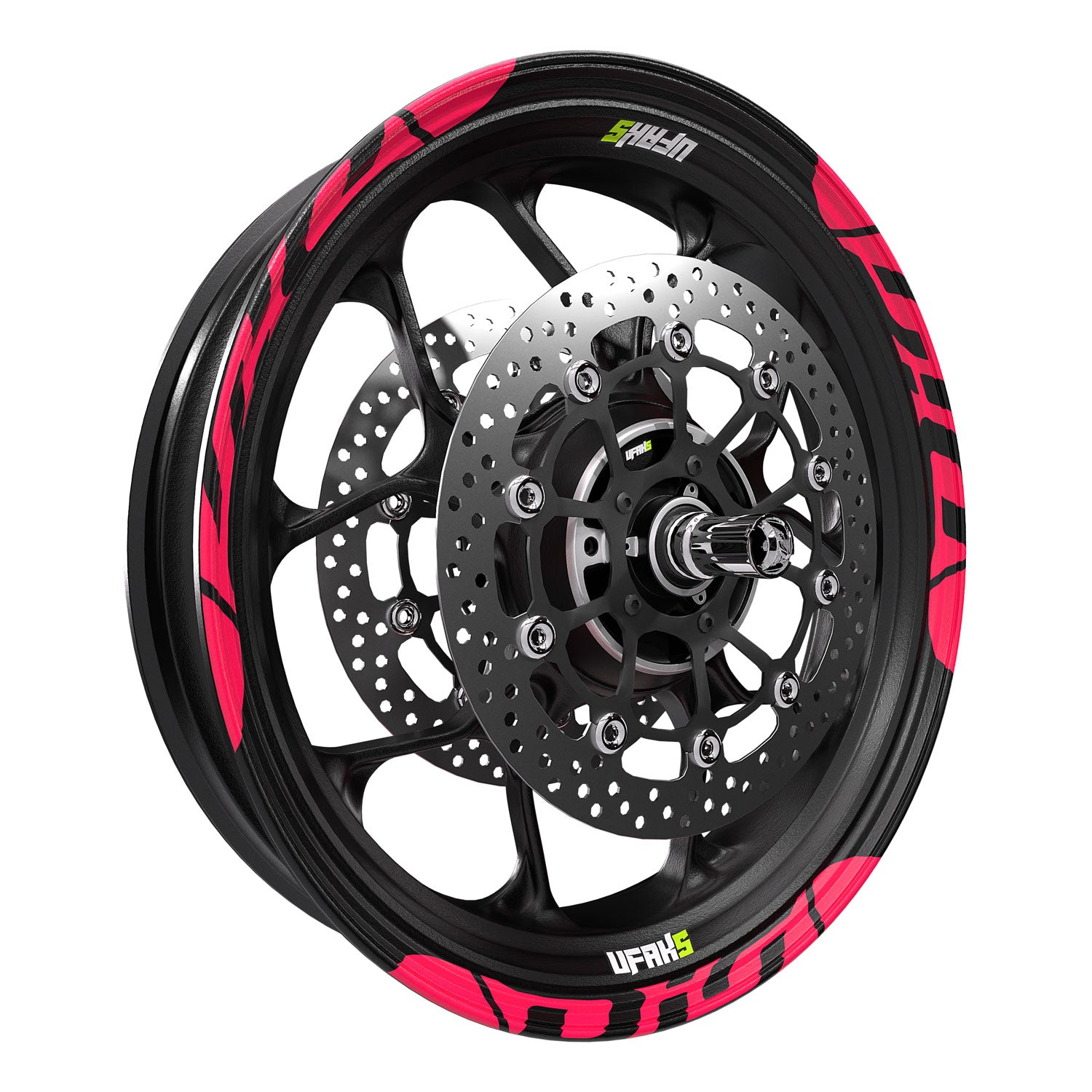 Honda Dio Jant Şeridi #renk_florasan pembe