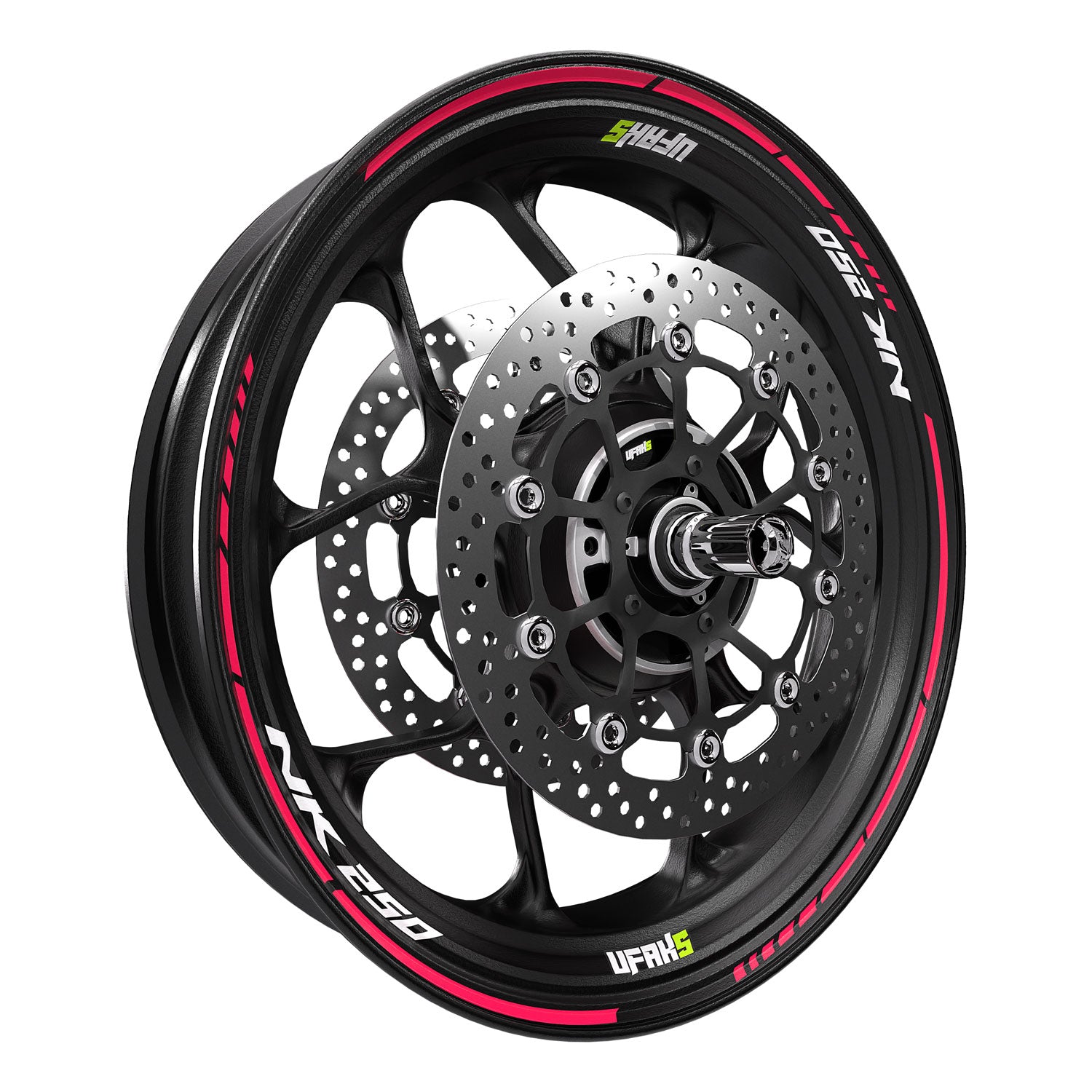 CFMOTO 250 NK Jant Şeridi #renk_florasan pembe