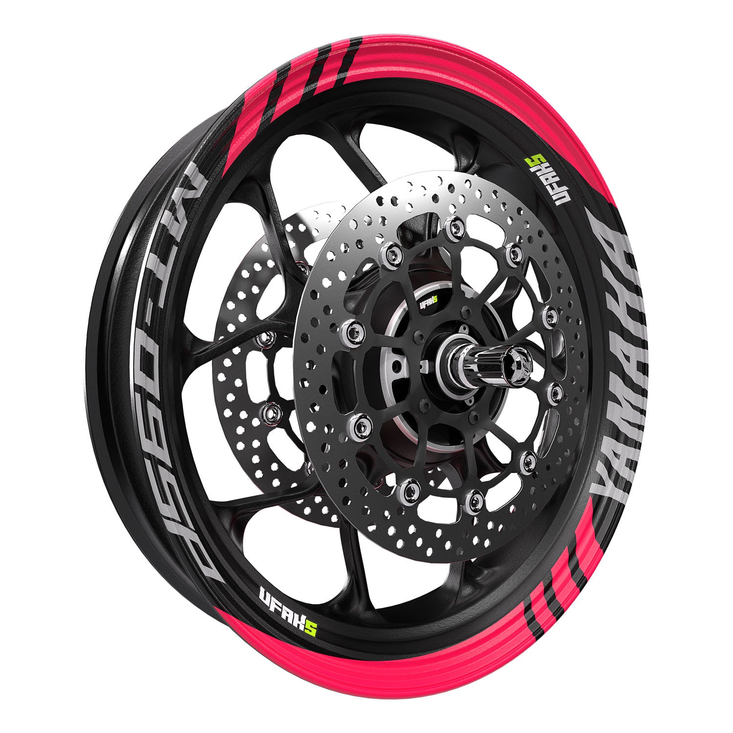 Yamaha MT-09 SP Jant Şeridi #renk_florasan pembe