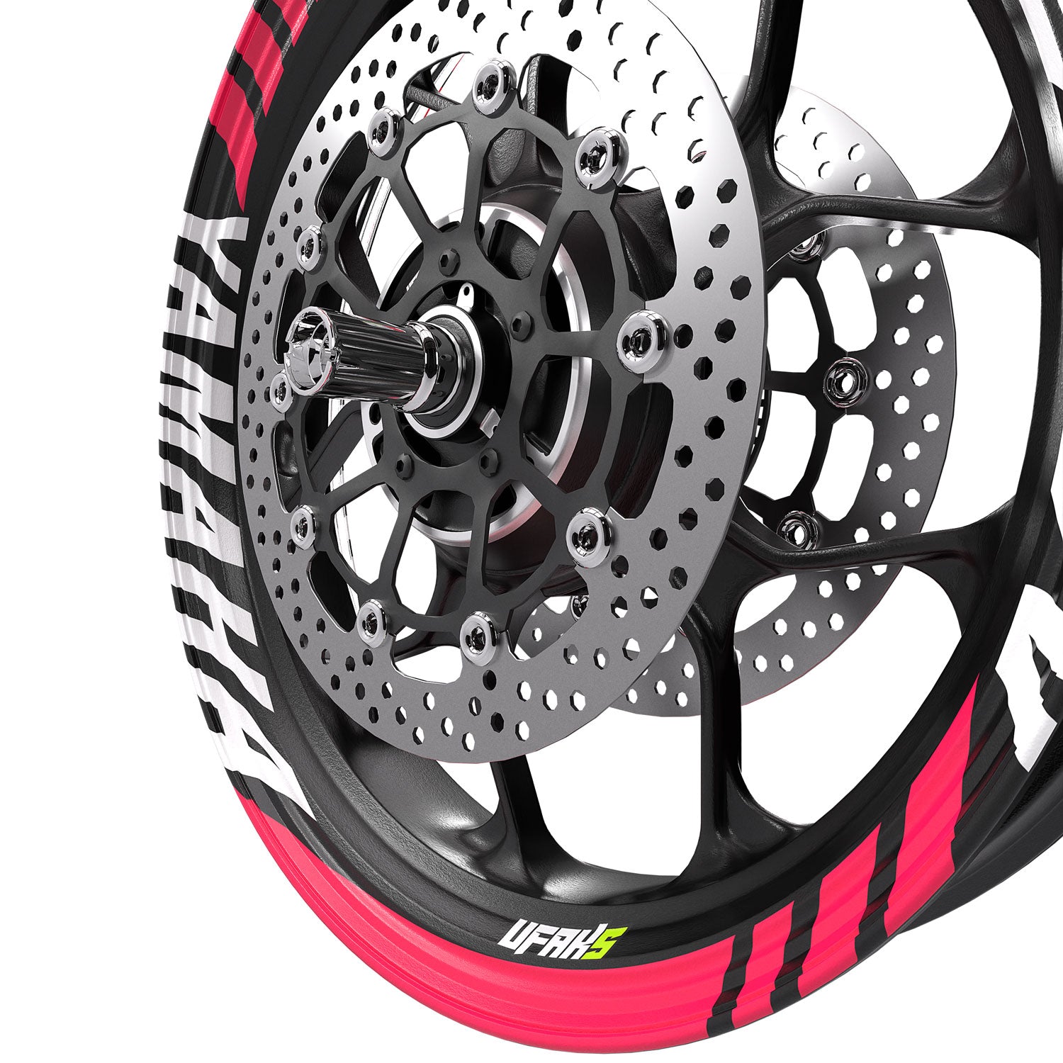Yamaha MT-25 Jant Şeridi #renk_florasan pembe