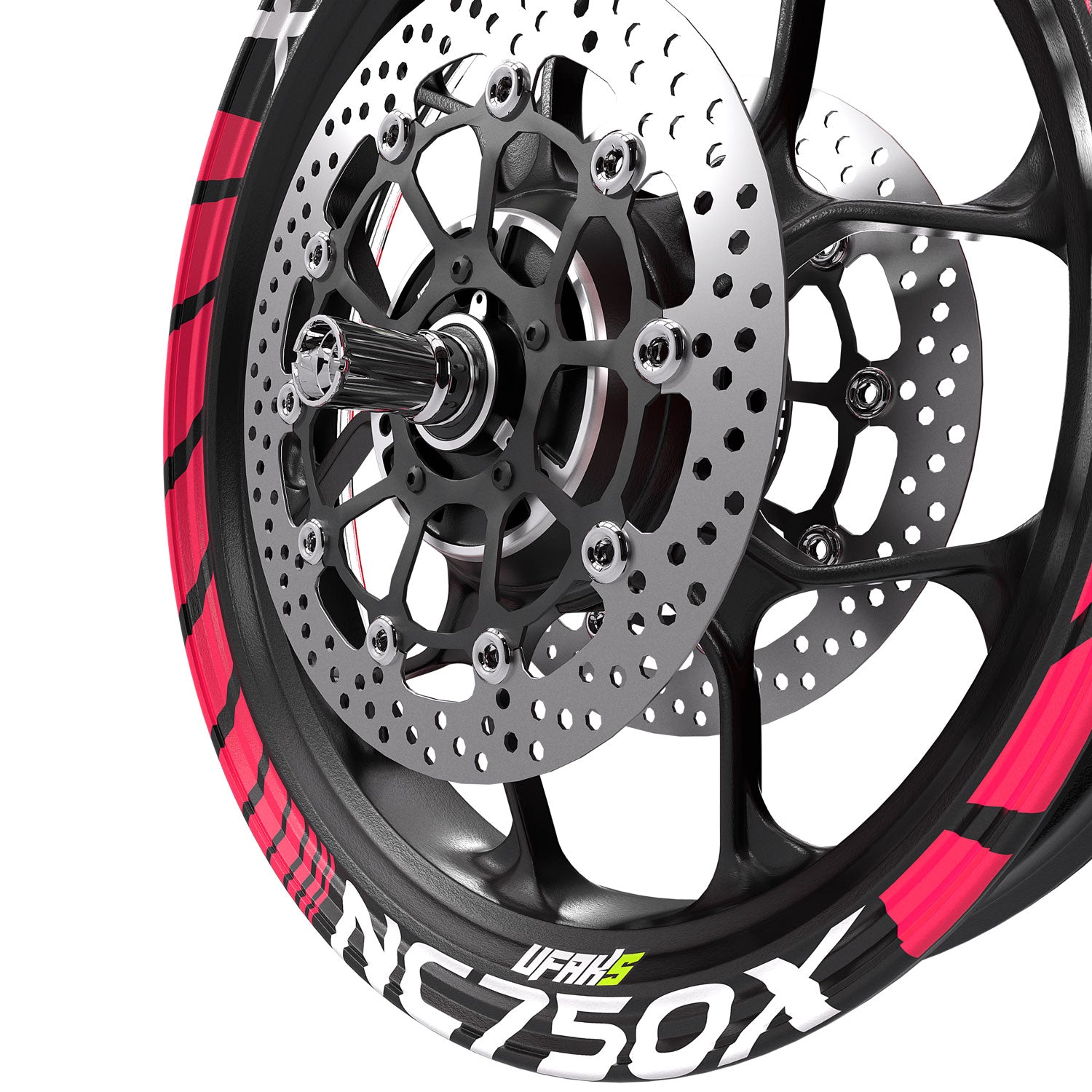 Honda NC750x Jant Şeridi #renk_florasan pembe