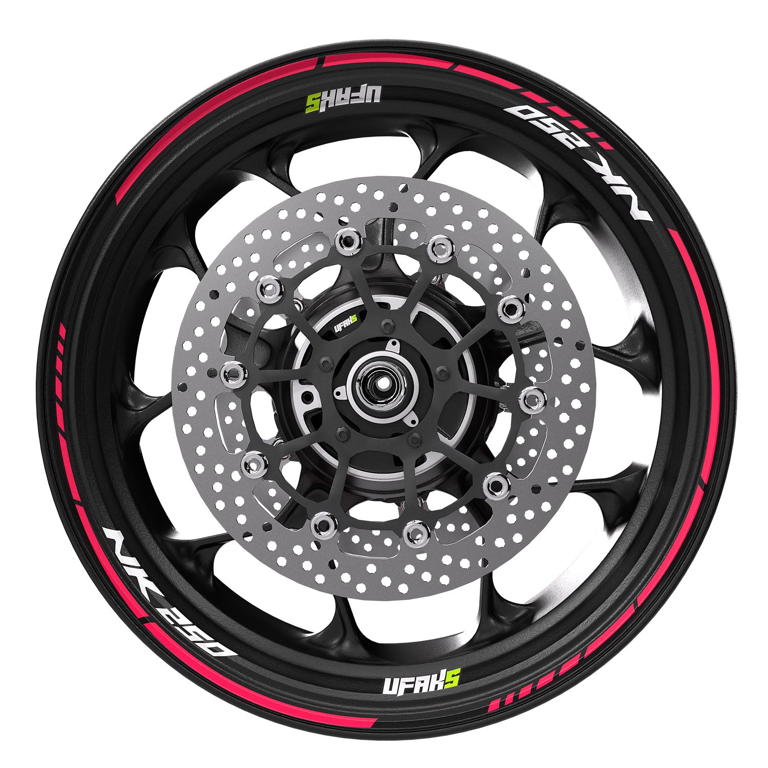 CFMOTO 250 NK Jant Şeridi #renk_florasan pembe
