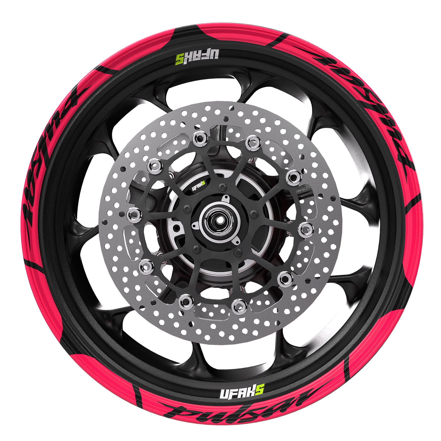 Bajaj Pulsar Jant Şeridi #renk_florasan pembe