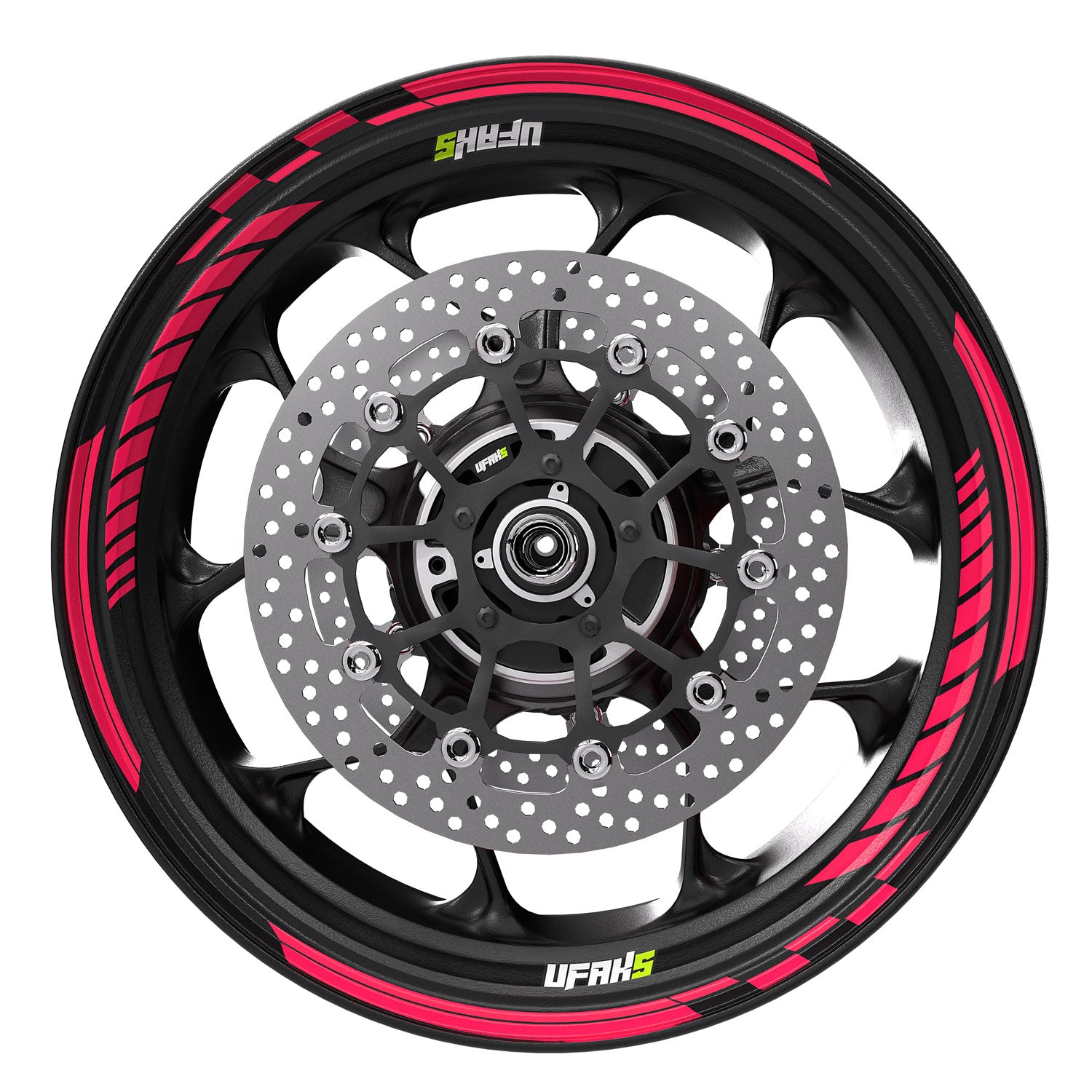 Honda Forza Racing Jant Şeridi #renk_florasan pembe