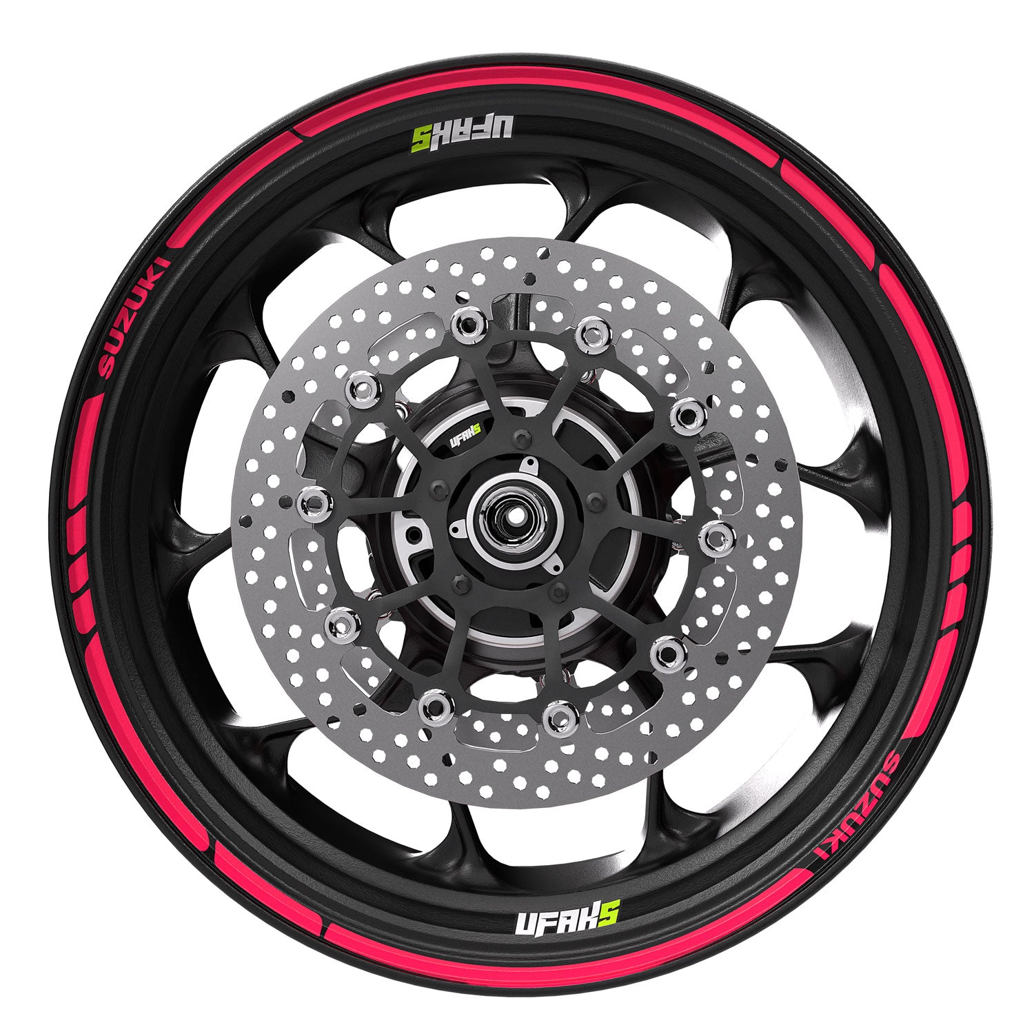 Suzuki Tasarımlı Jant Şeridi #renk_florasan pembe