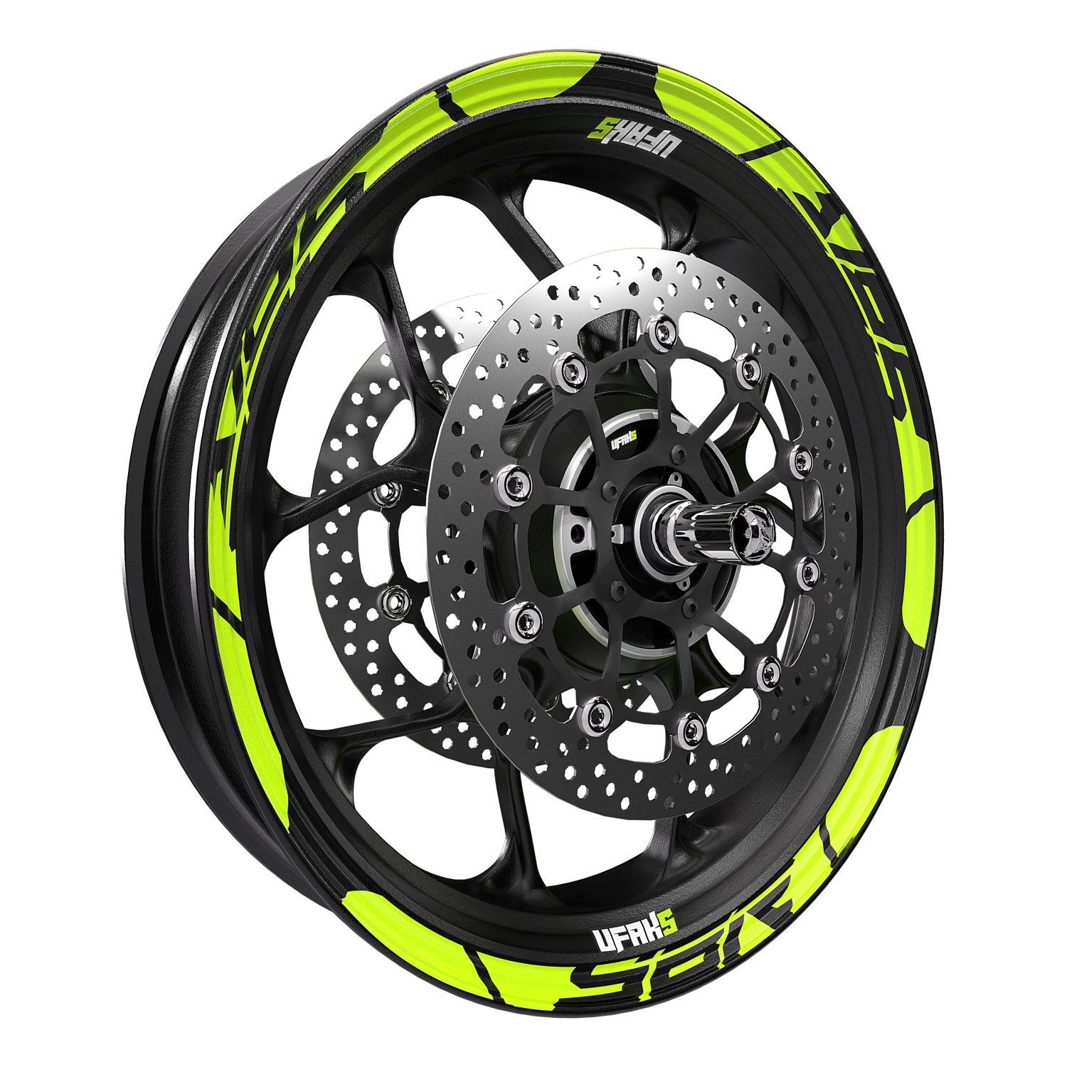 Yamaha YBR Tasarımlı Jant Şeridi #renk_florasan sarı