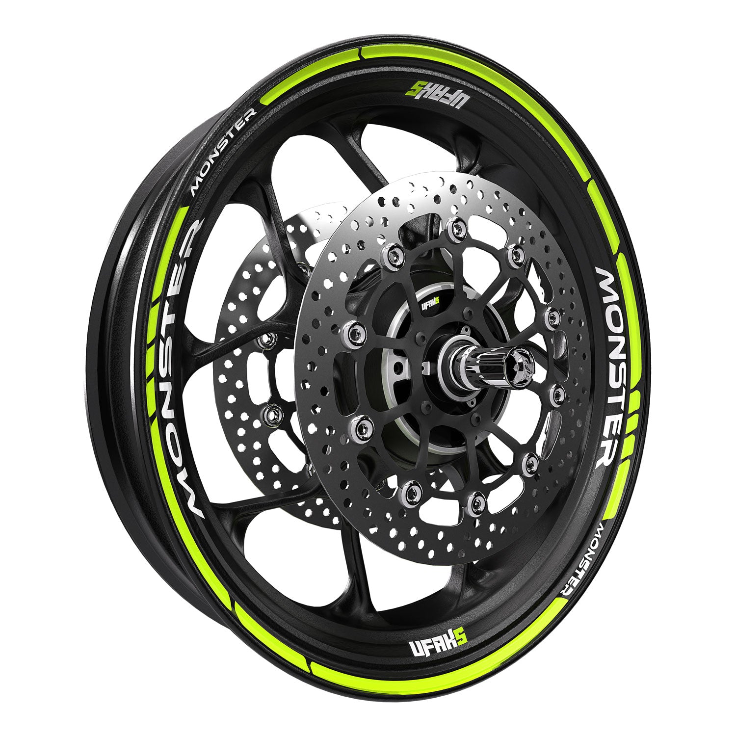 Monster Racing Jant Şeridi #renk_florasan sarı