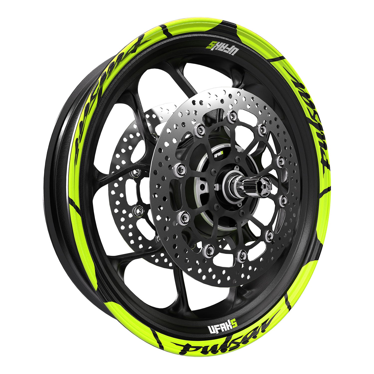 Bajaj Pulsar Jant Şeridi #renk_florasan sarı