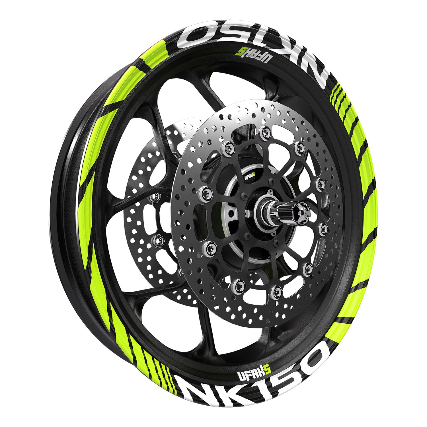 CFMOTO 150 NK Geniş Jant Şeridi #renk_florasan sarı