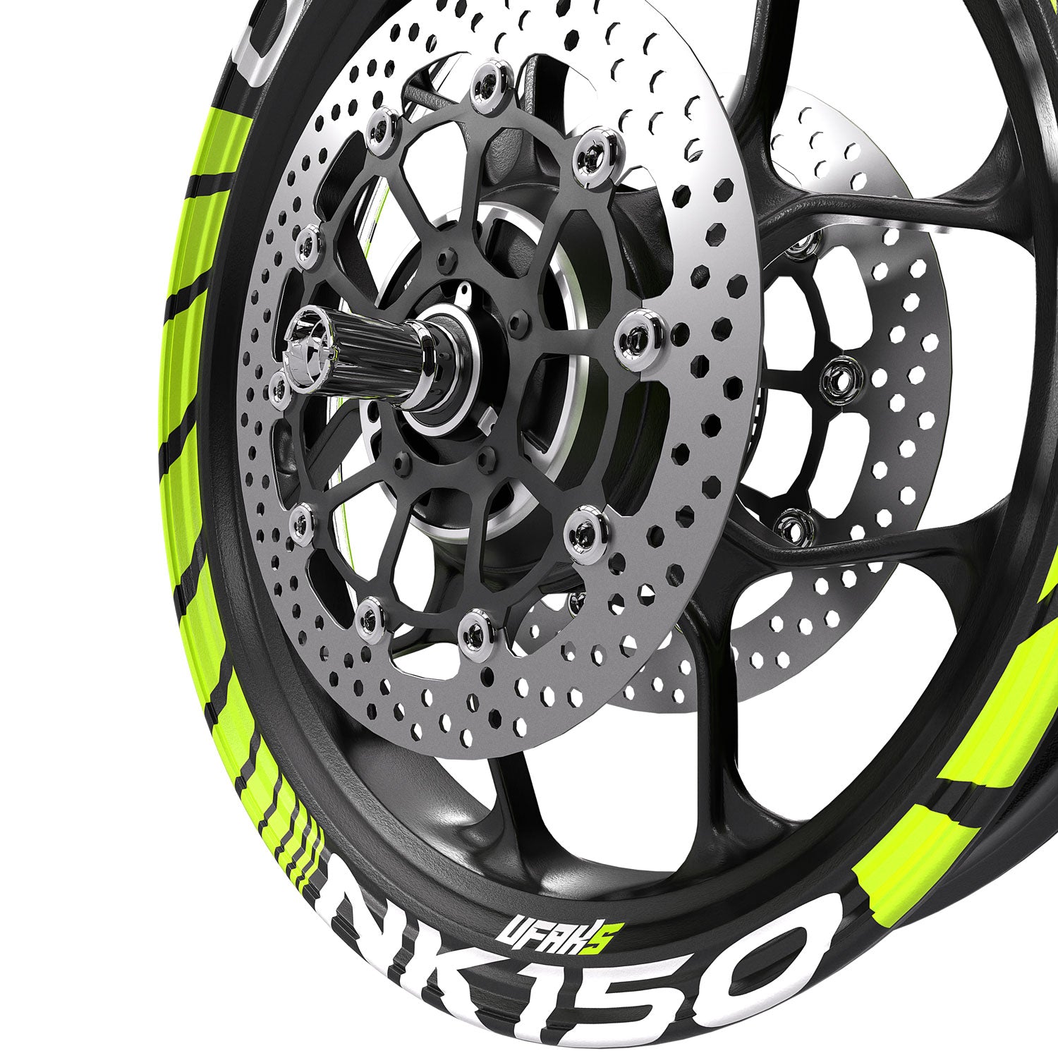 CFMOTO 150 NK Geniş Jant Şeridi #renk_florasan sarı