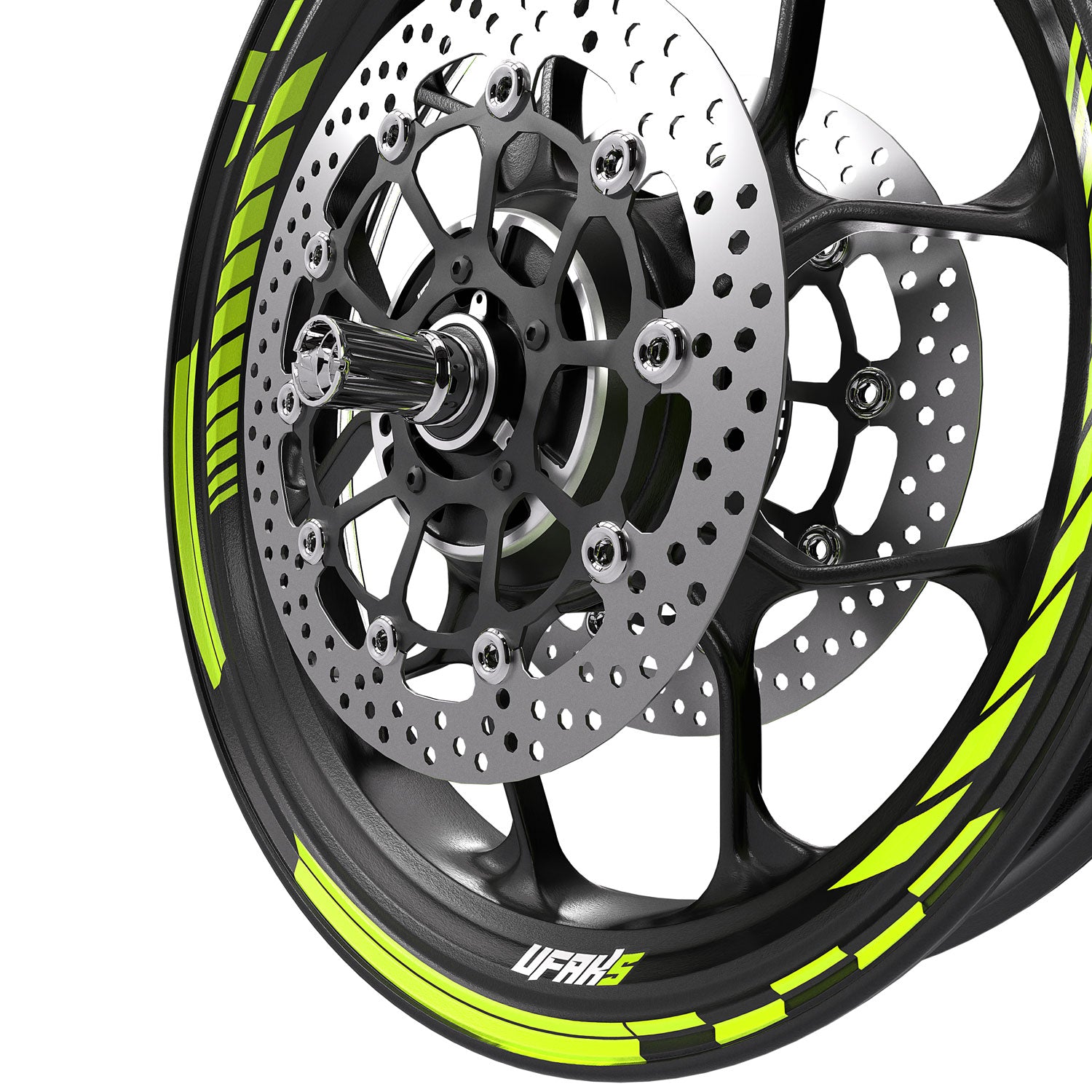 Honda Forza Racing Jant Şeridi #renk_florasan sarı