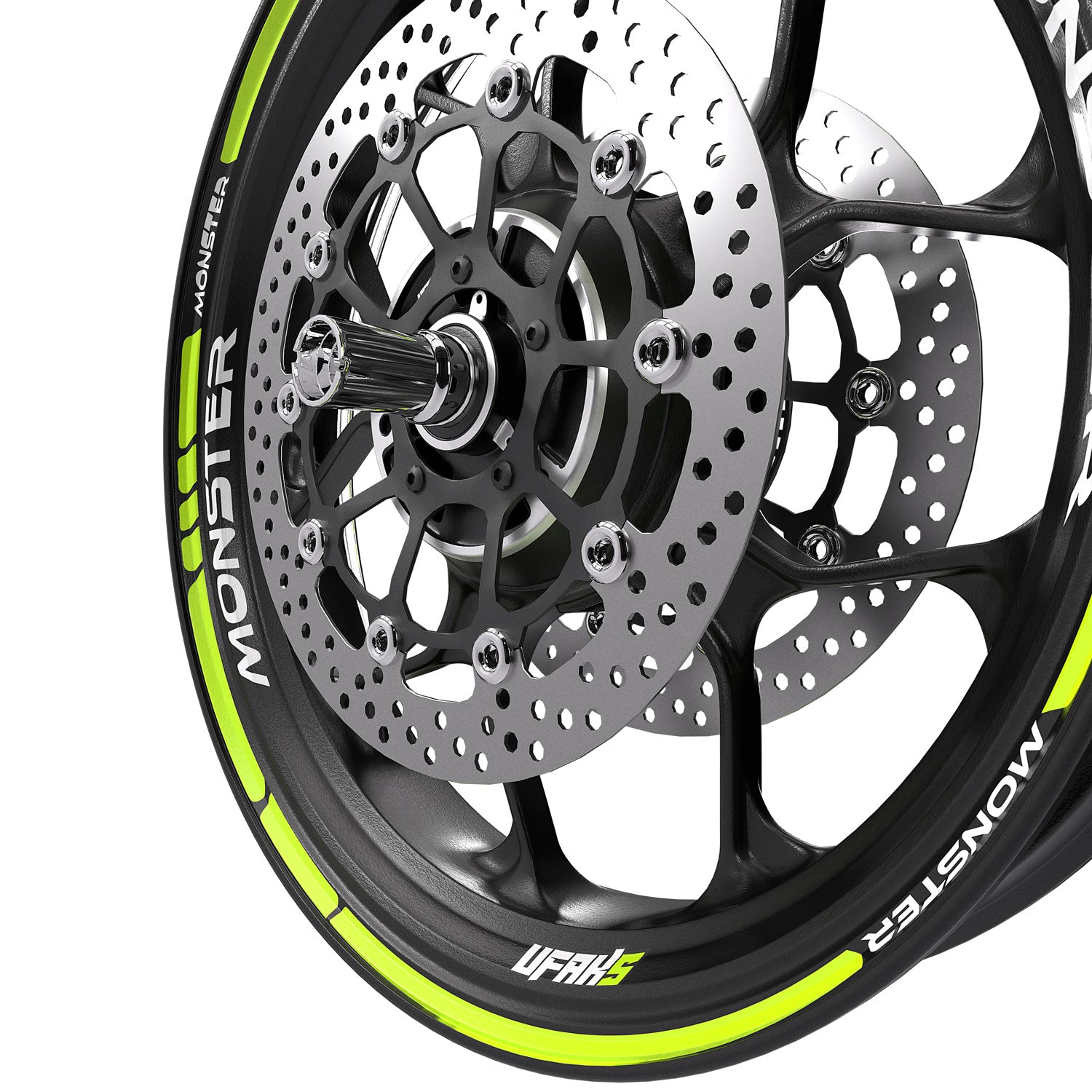 Monster Racing Jant Şeridi #renk_florasan sarı