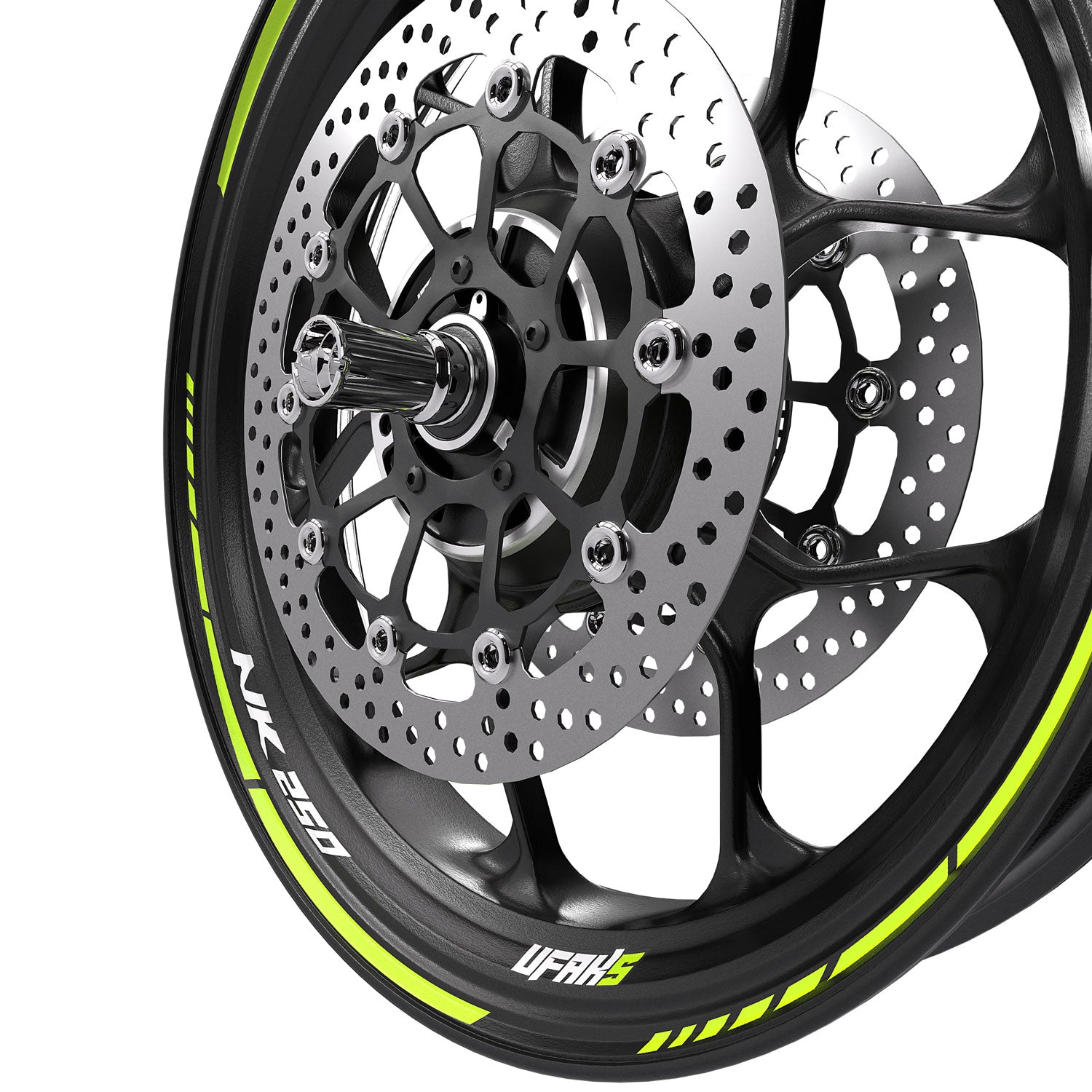 CFMOTO 250 NK Jant Şeridi #renk_florasan sarı