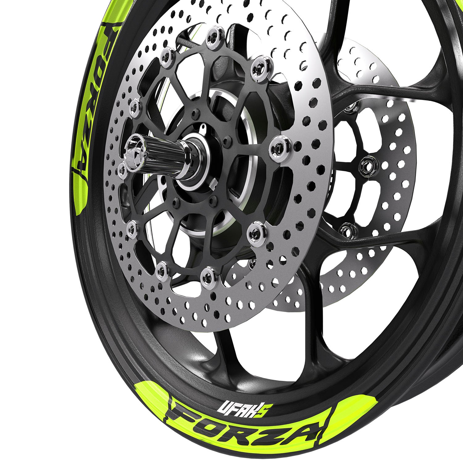 Honda Forza Jant Şeridi #renk_florasan sarı