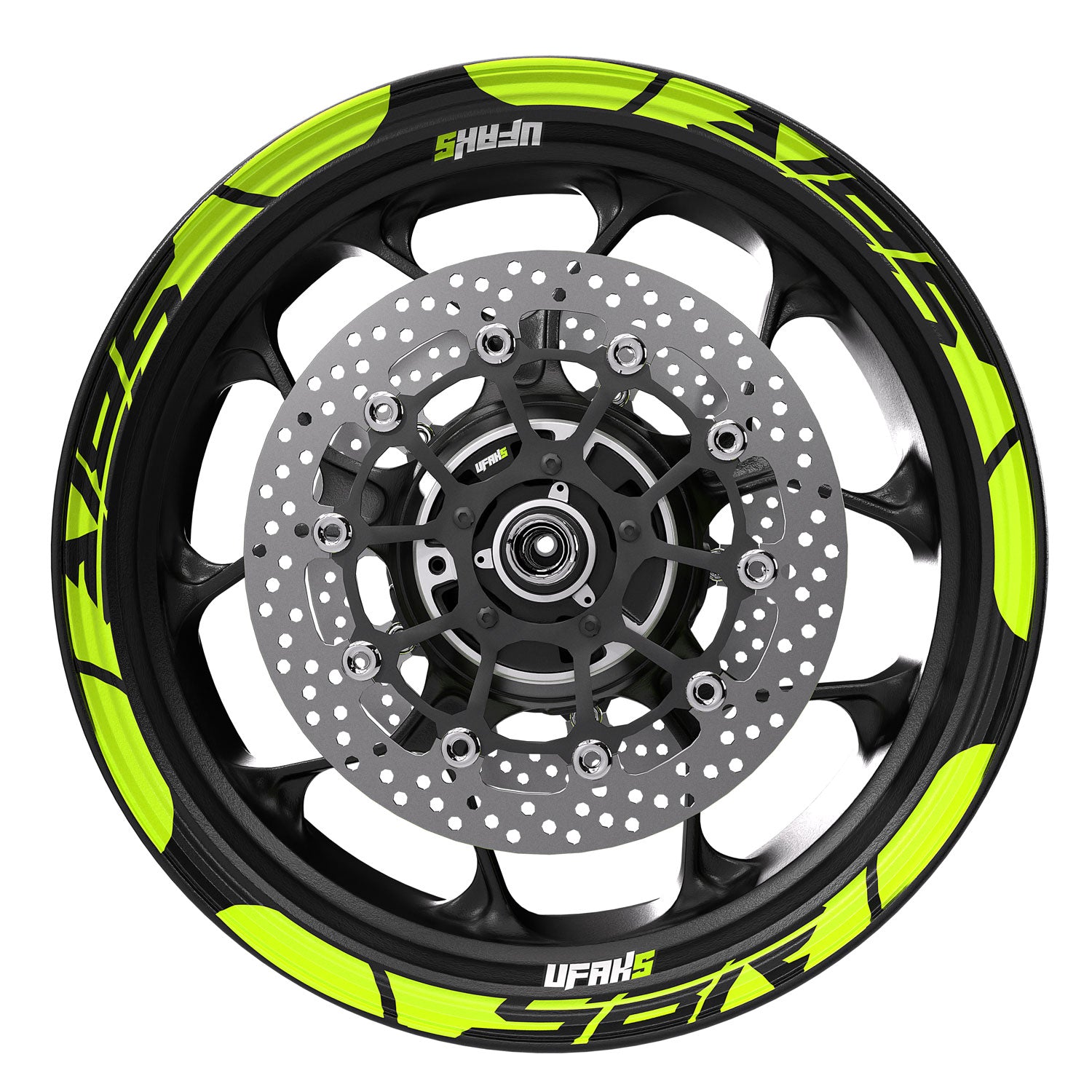Yamaha YBR Tasarımlı Jant Şeridi #renk_florasan sarı