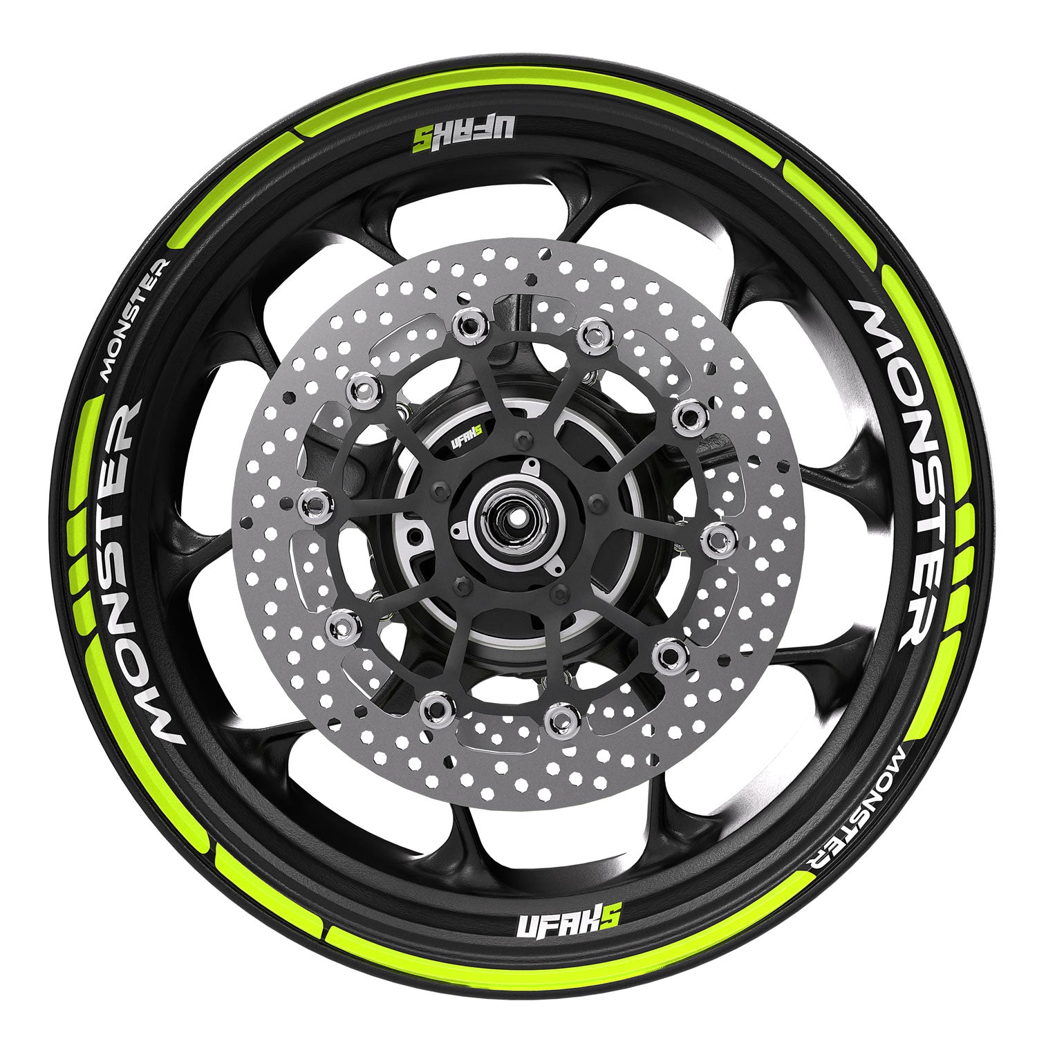 Monster Racing Jant Şeridi #renk_florasan sarı