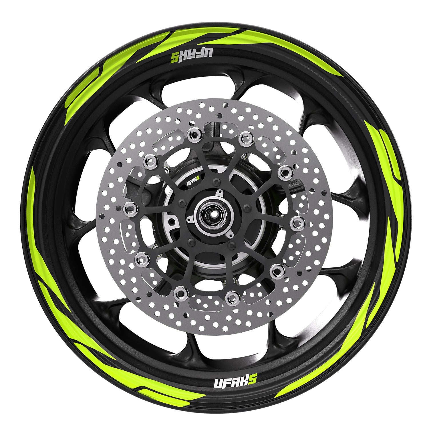 Yamaha YBR jant Şeridi #renk_florasan sarı