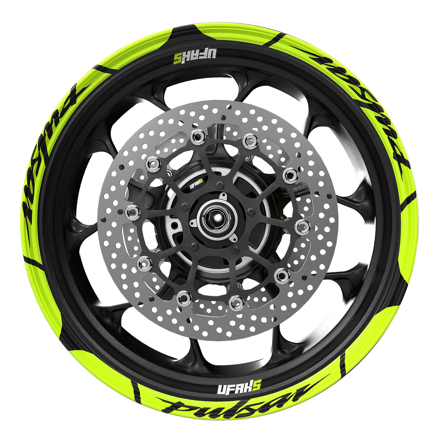 Bajaj Pulsar Jant Şeridi #renk_florasan sarı