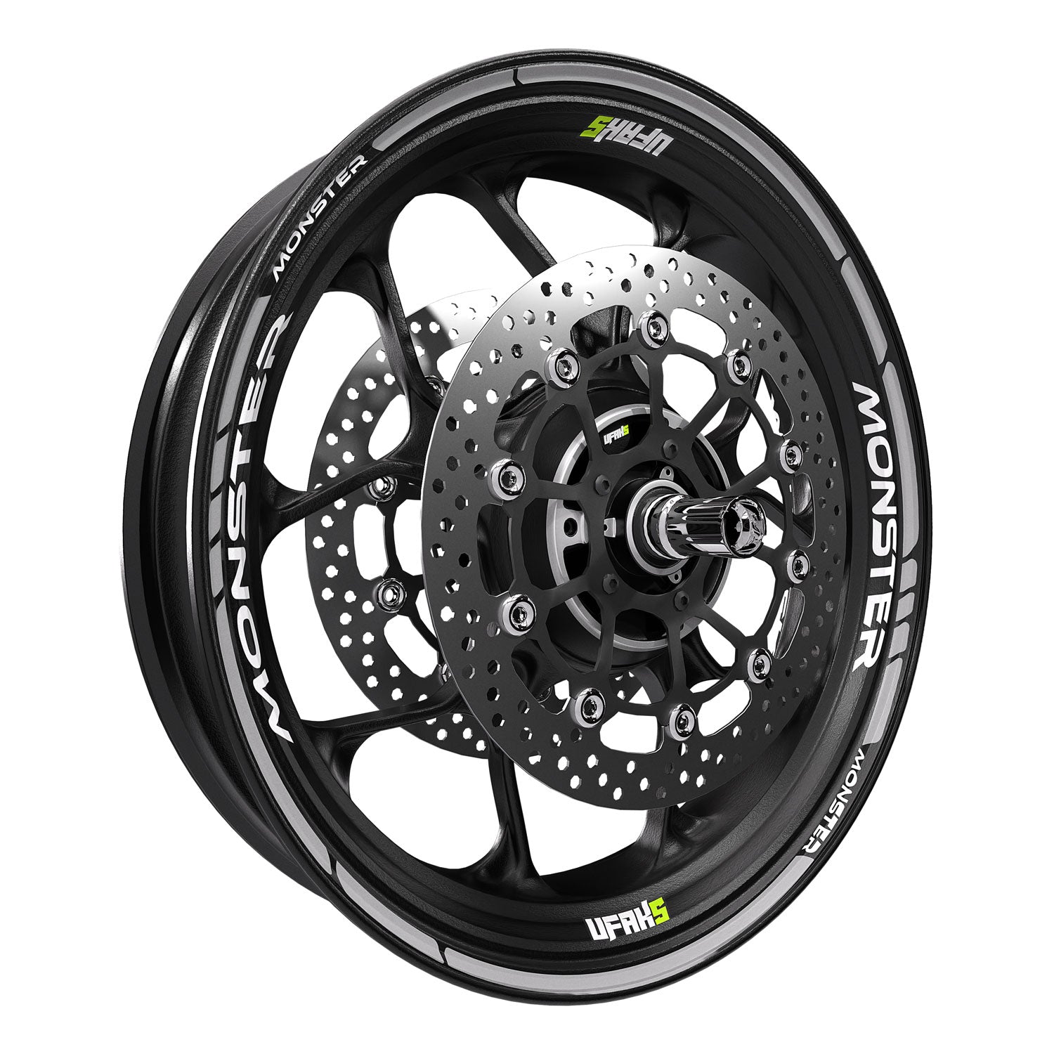 Monster Racing Jant Şeridi #renk_gri