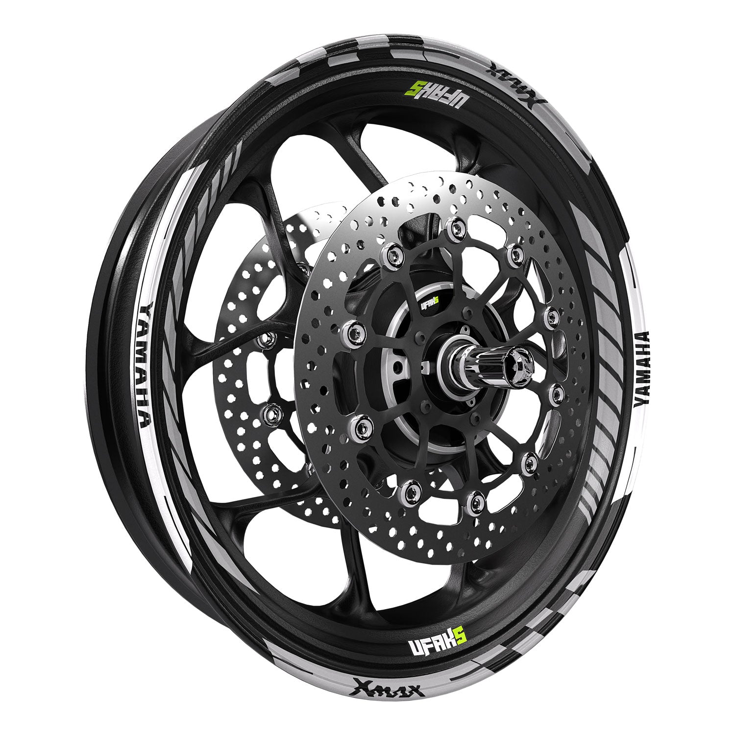 Yamaha XMAX Tasarımlı Jant Şeridi #renk_gri